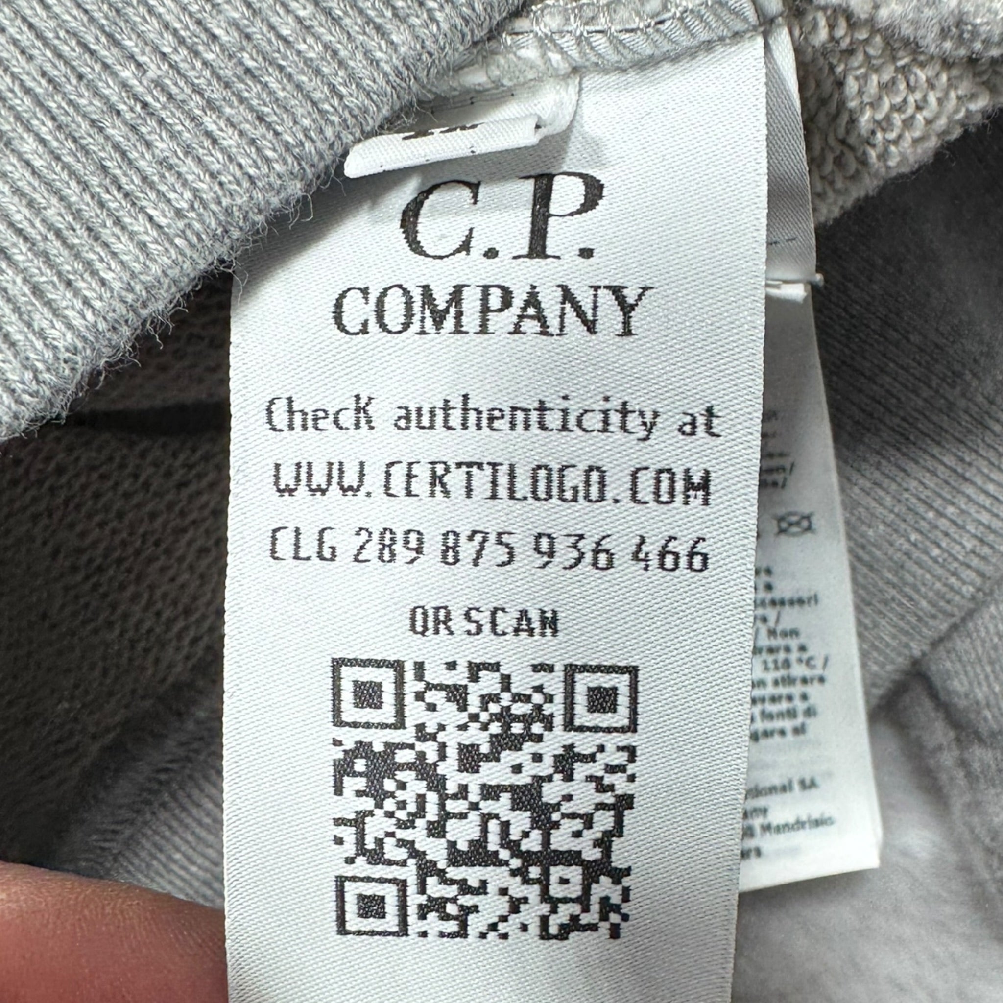 Sweat C.P. Company (12A)