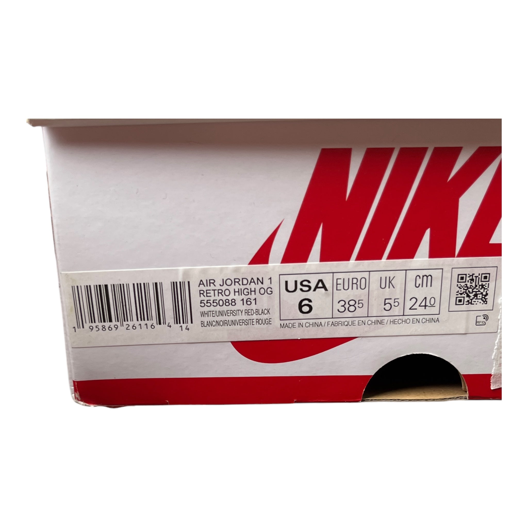 Jordan 1 Retro High Heritage (38.5EU)