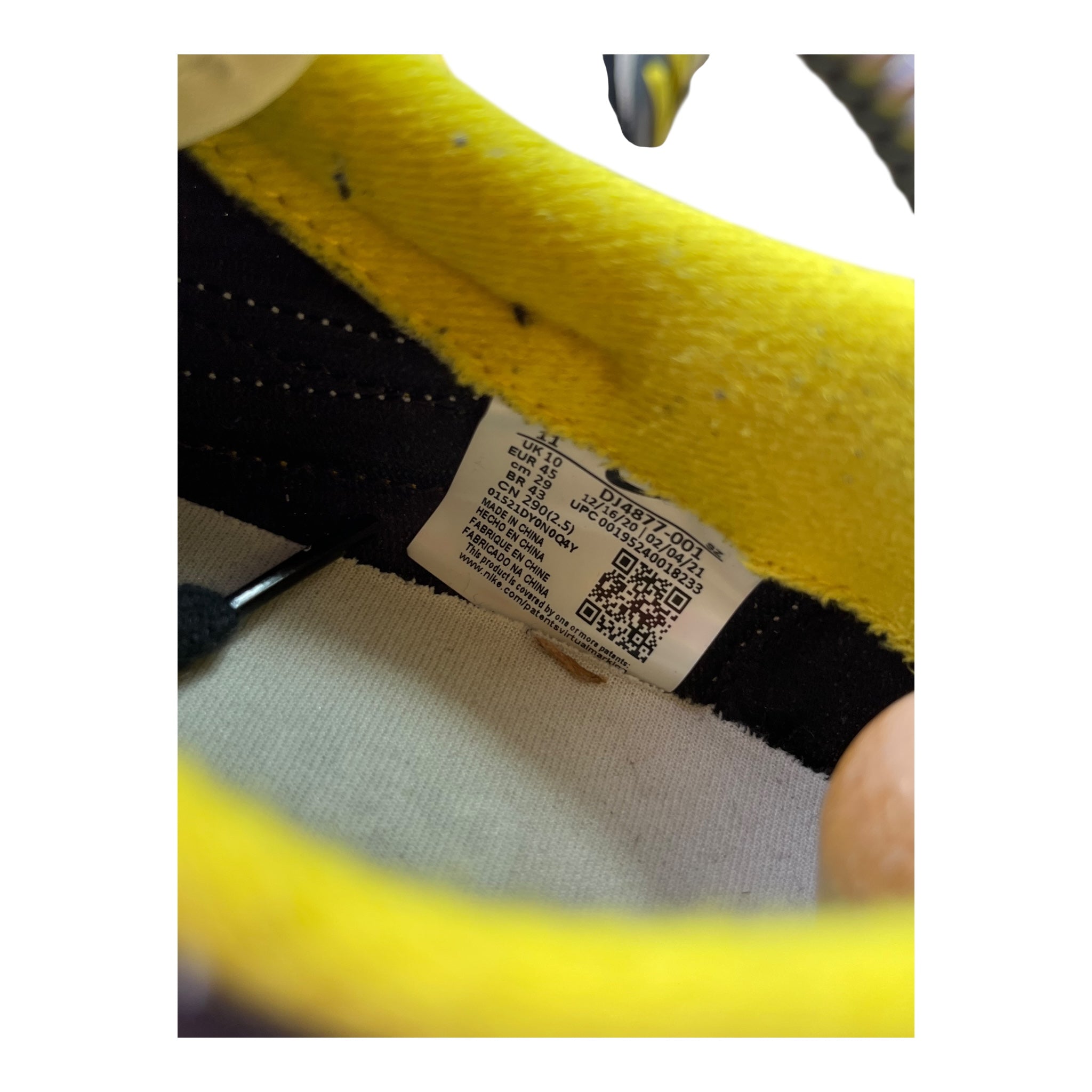 Nike LD Waffle Sacai Undercover Bright Yellow (45EU)