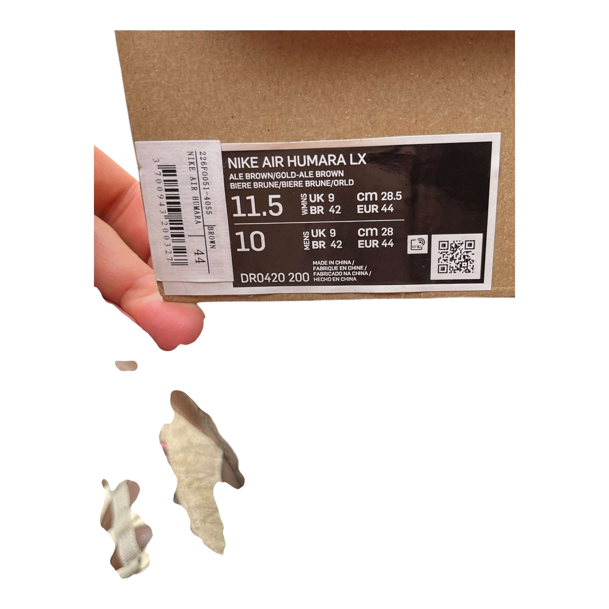 Nike Humara LX Jacquemus Braun (44EU)