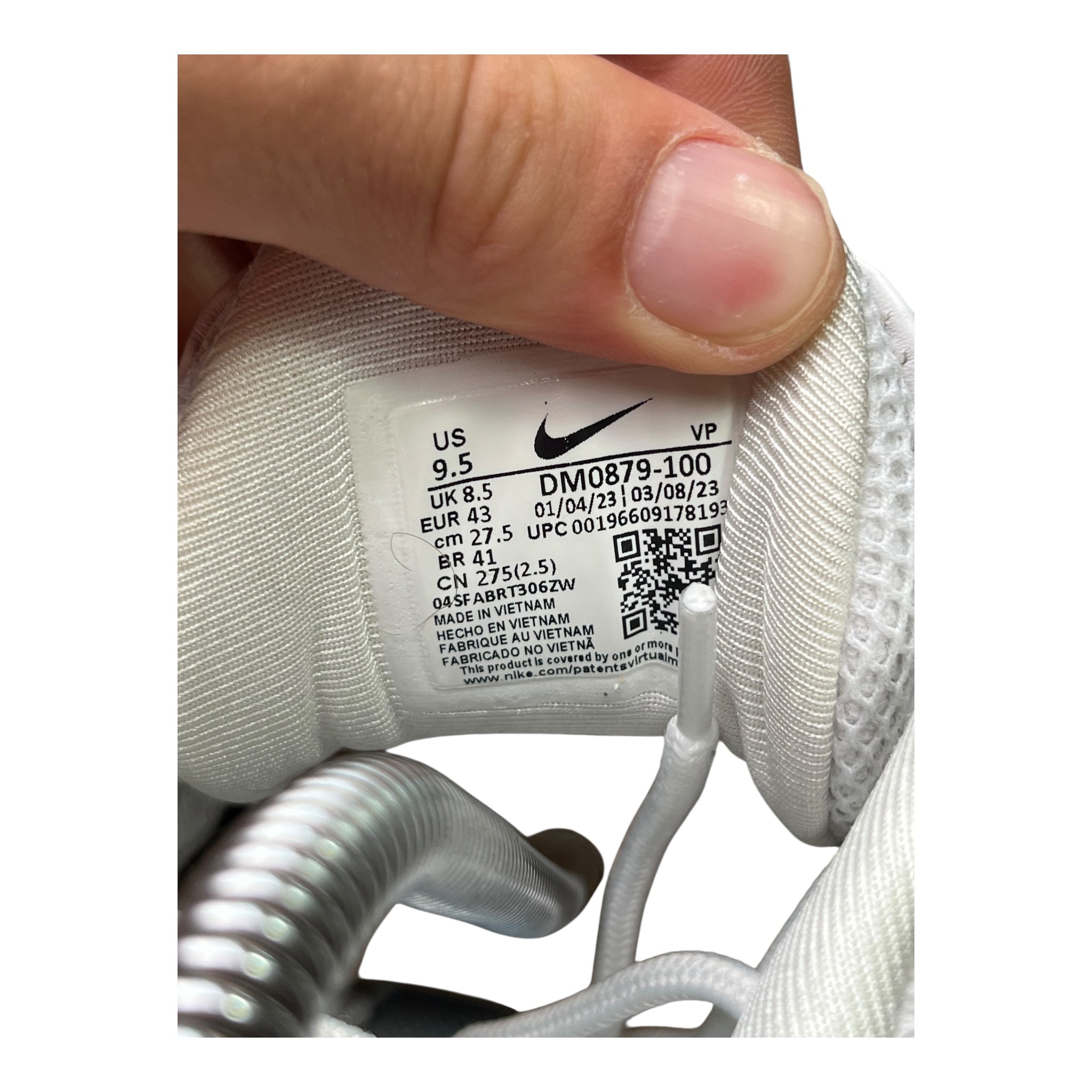 Nike NOCTA Glide White Chrome (43EU)