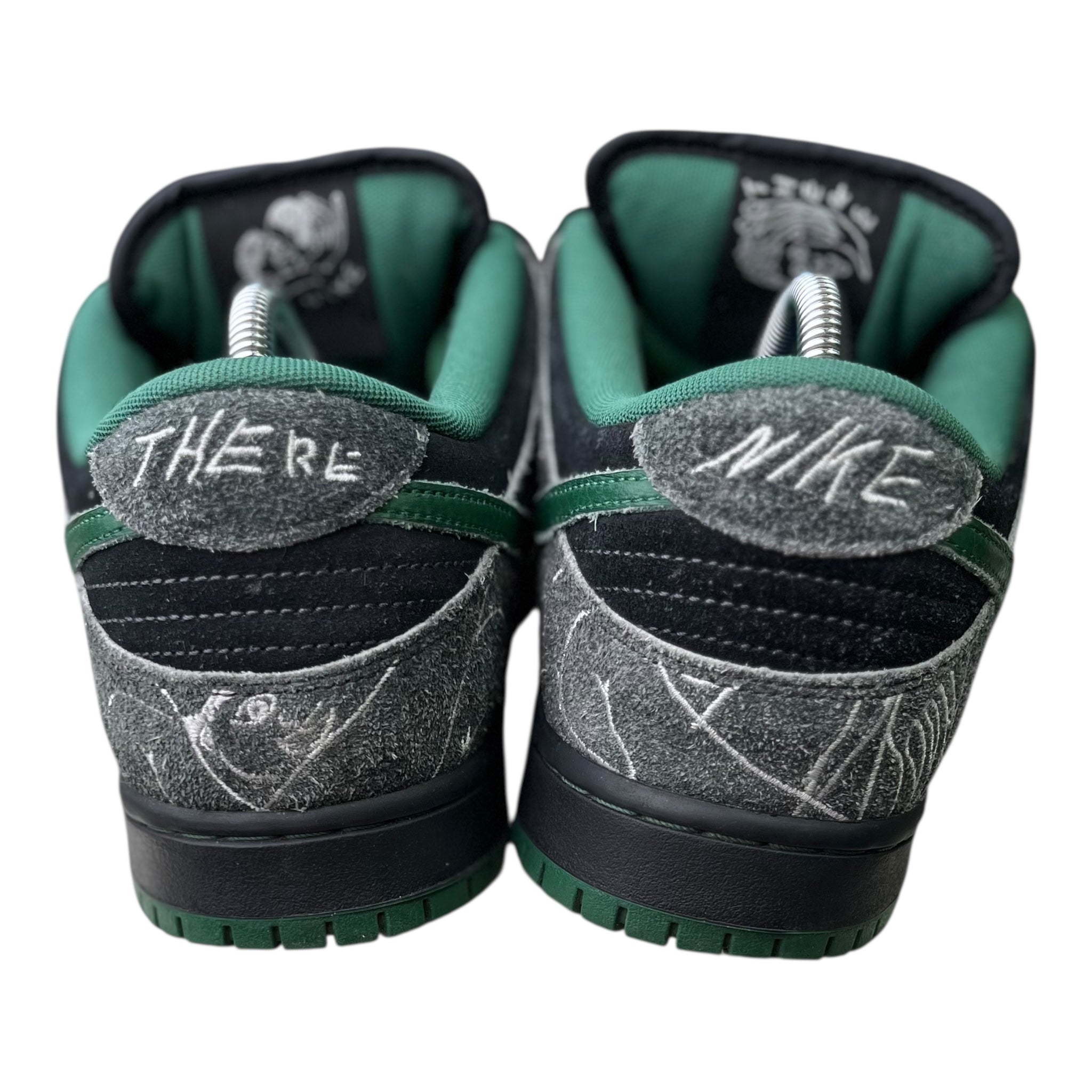 Nike Dunk Low SB There Skateboards Schwarz Gorge Grün (44.5EU)