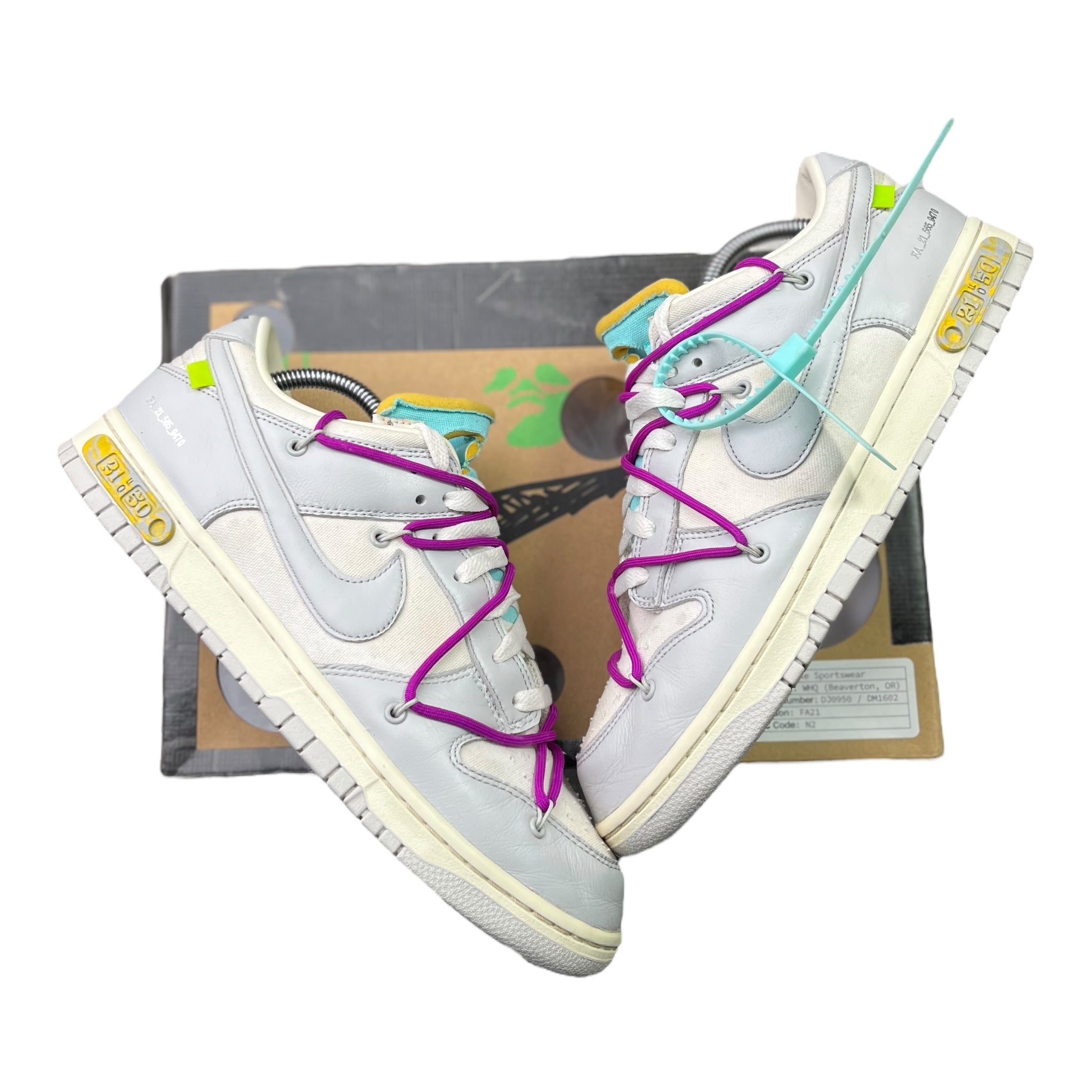 Nike Dunk Low Off-White Lot 21 (44.5EU)