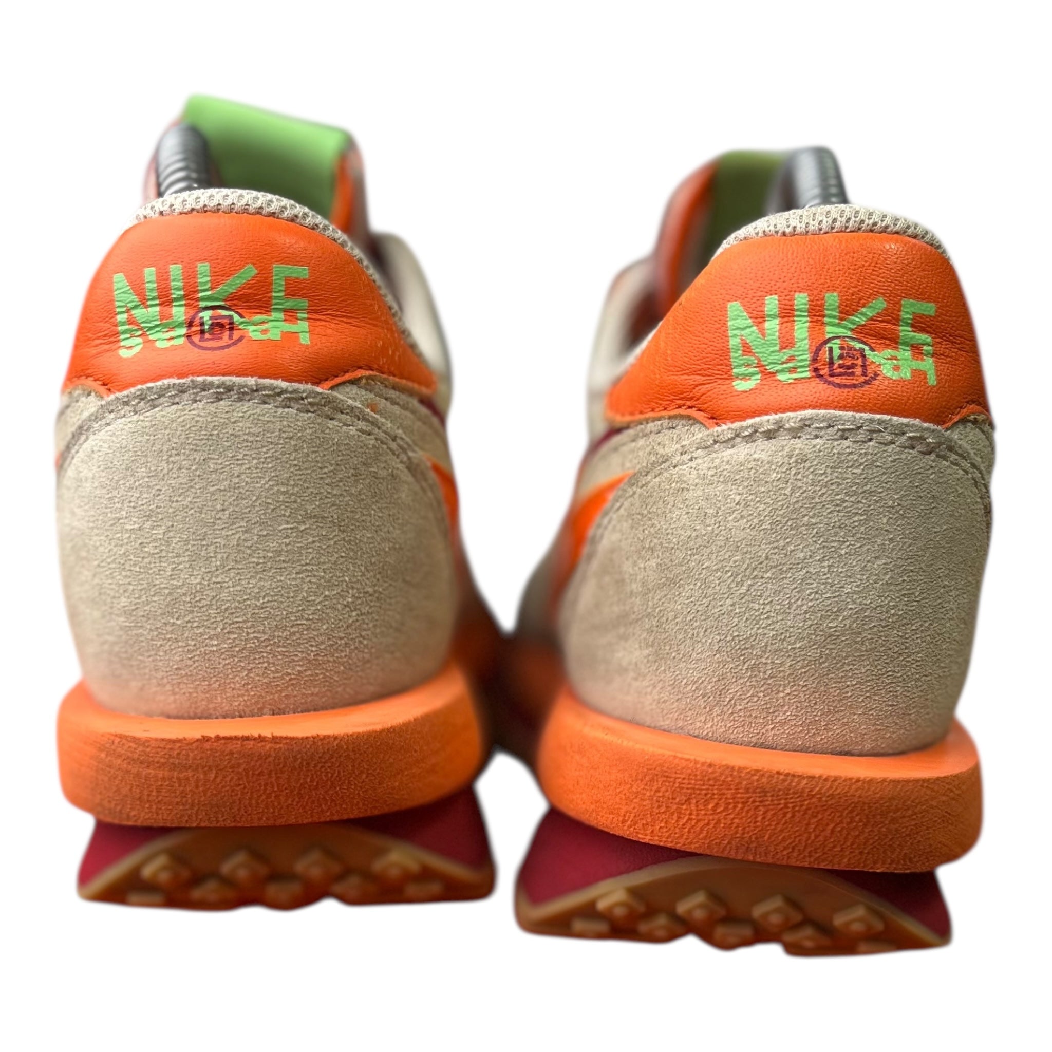 Nike LD Waffle Sacai Clot Net Orange Blaze (40.5EU)