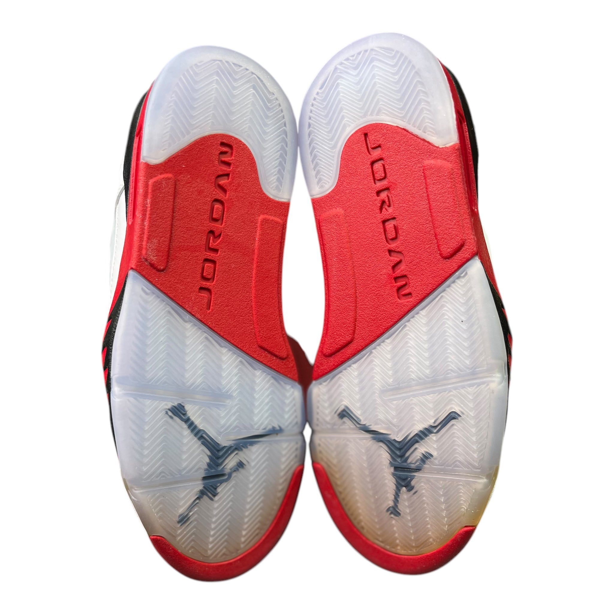 Jordan 5 Retro Fire Red Black Tongue (42.5EU)