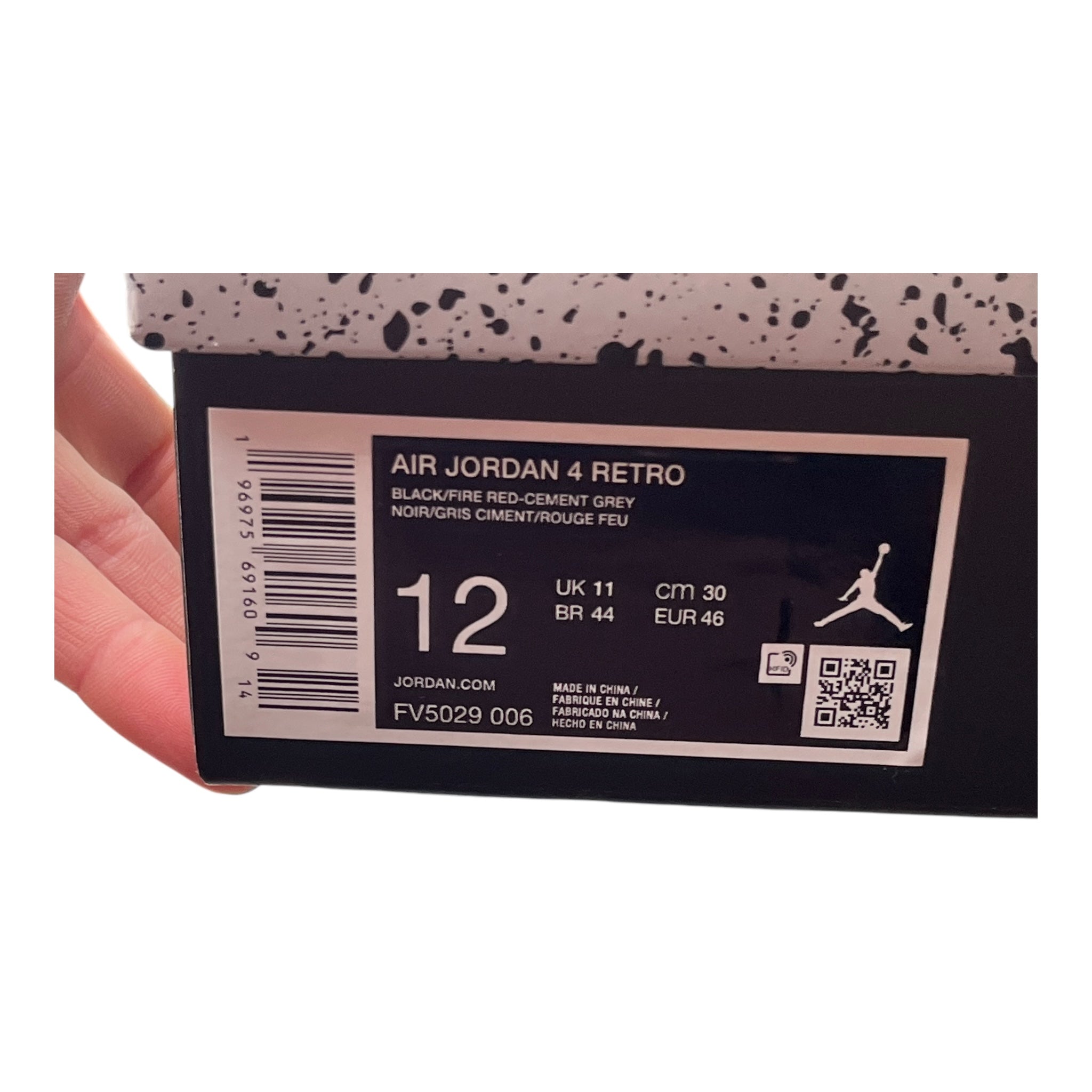 Jordan 4 Retro Bred Reimagined (46EU)