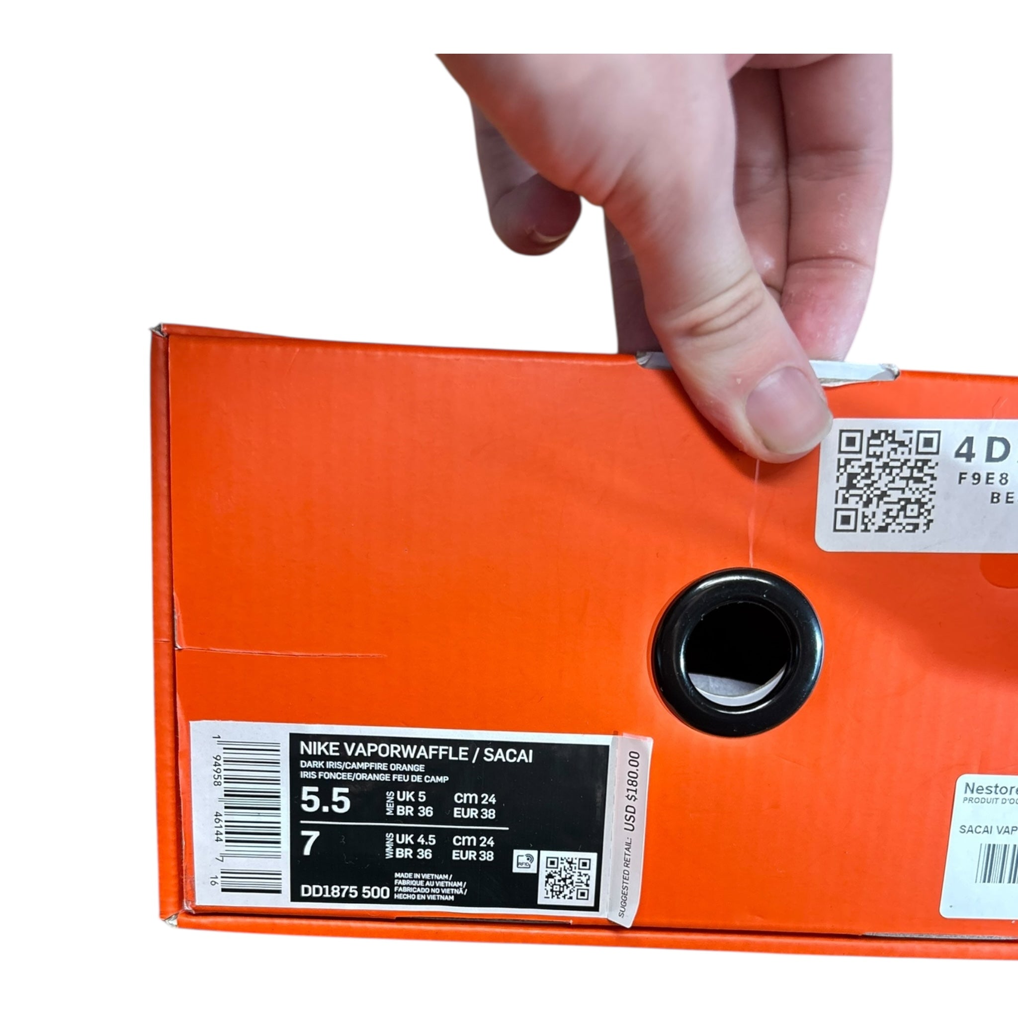 Sacai Vappor Waffle Iris (38EU)