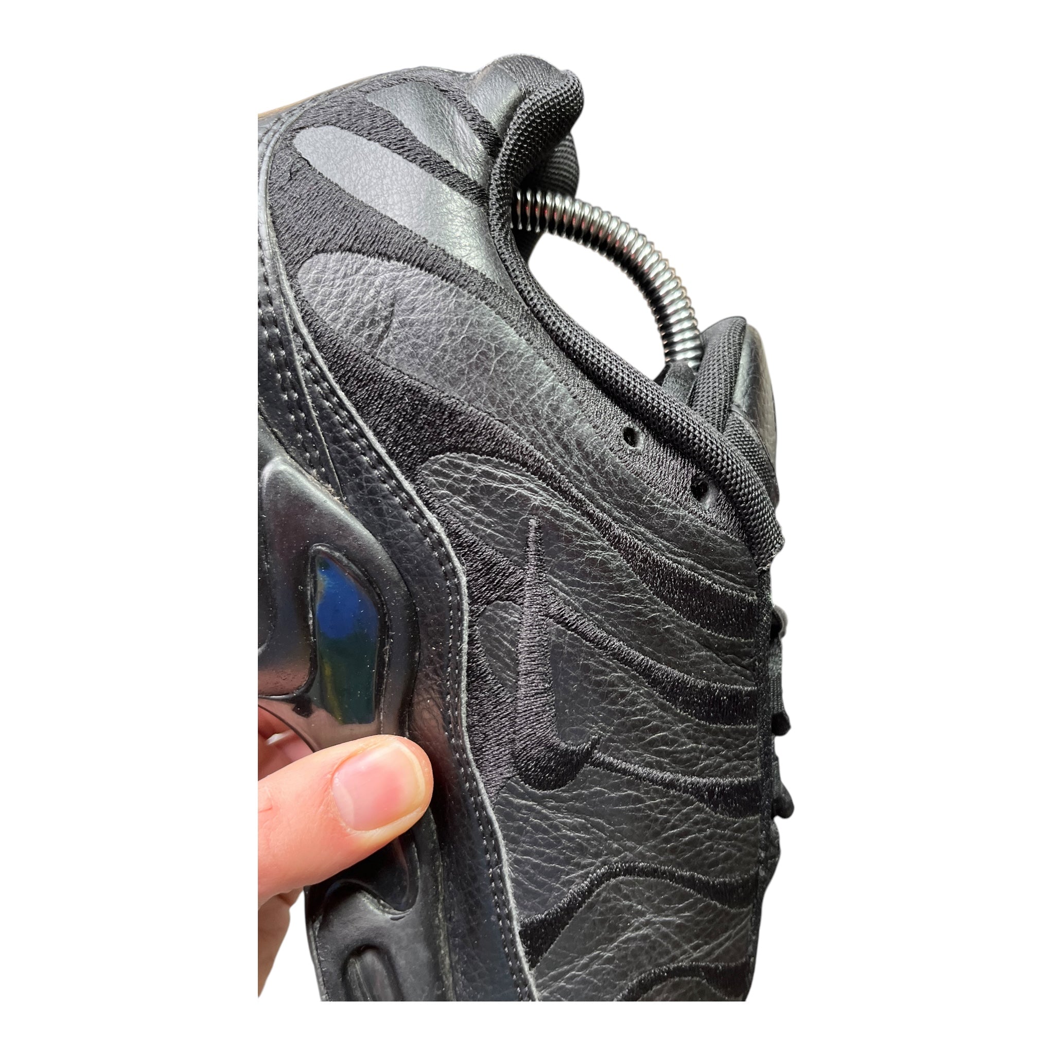 Nike Air Max Plus Tn Triple Black Leather (44.5EU)