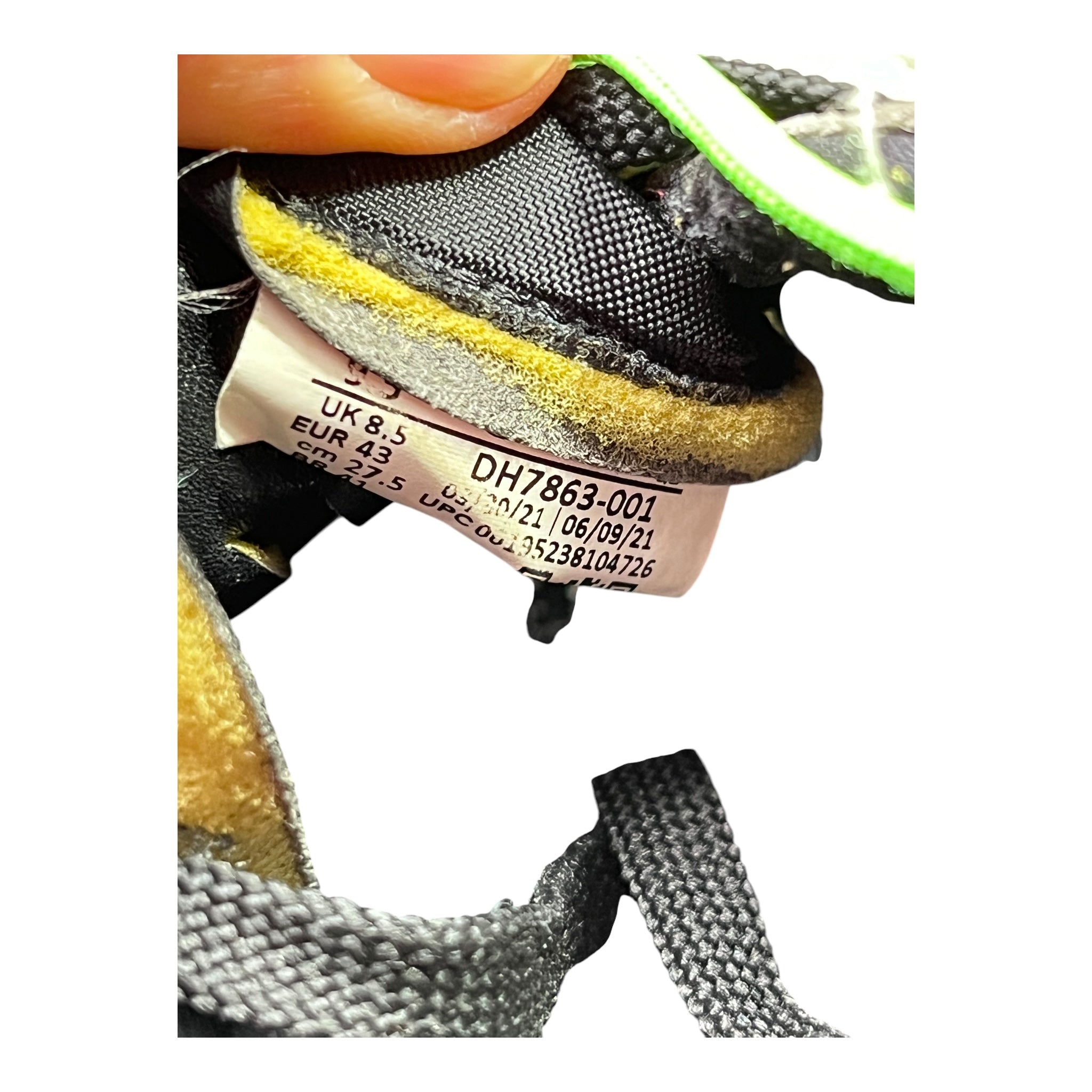 Nike Blazer Low Off-White Black Green (42EU)