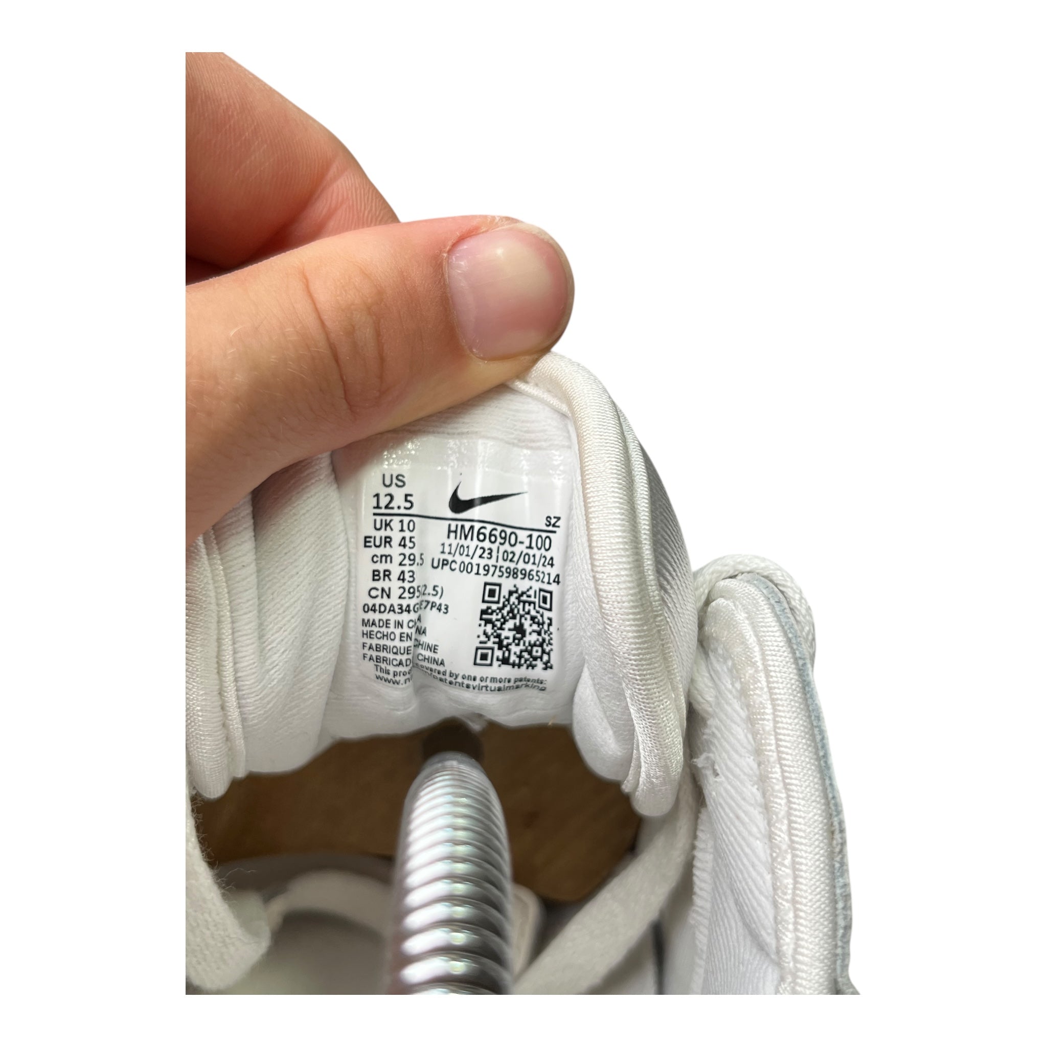 Nike Air Max 1 ‘86 Jacquemus Summit White (45EU)