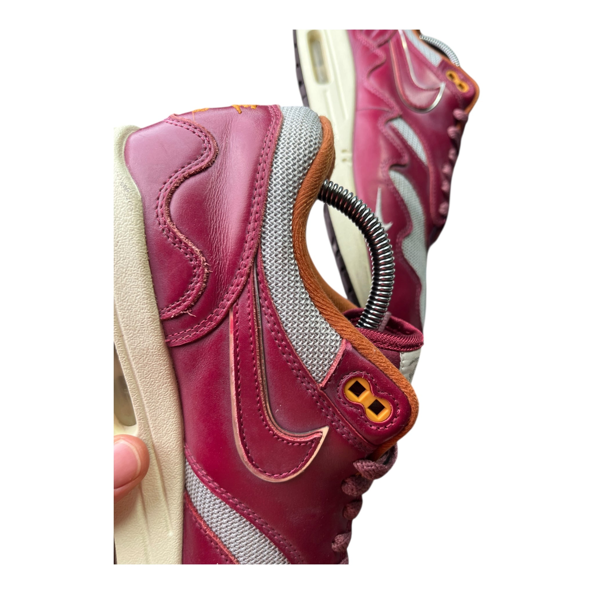 Nike Air Max 1 Patta Rush Maroon (44EU)