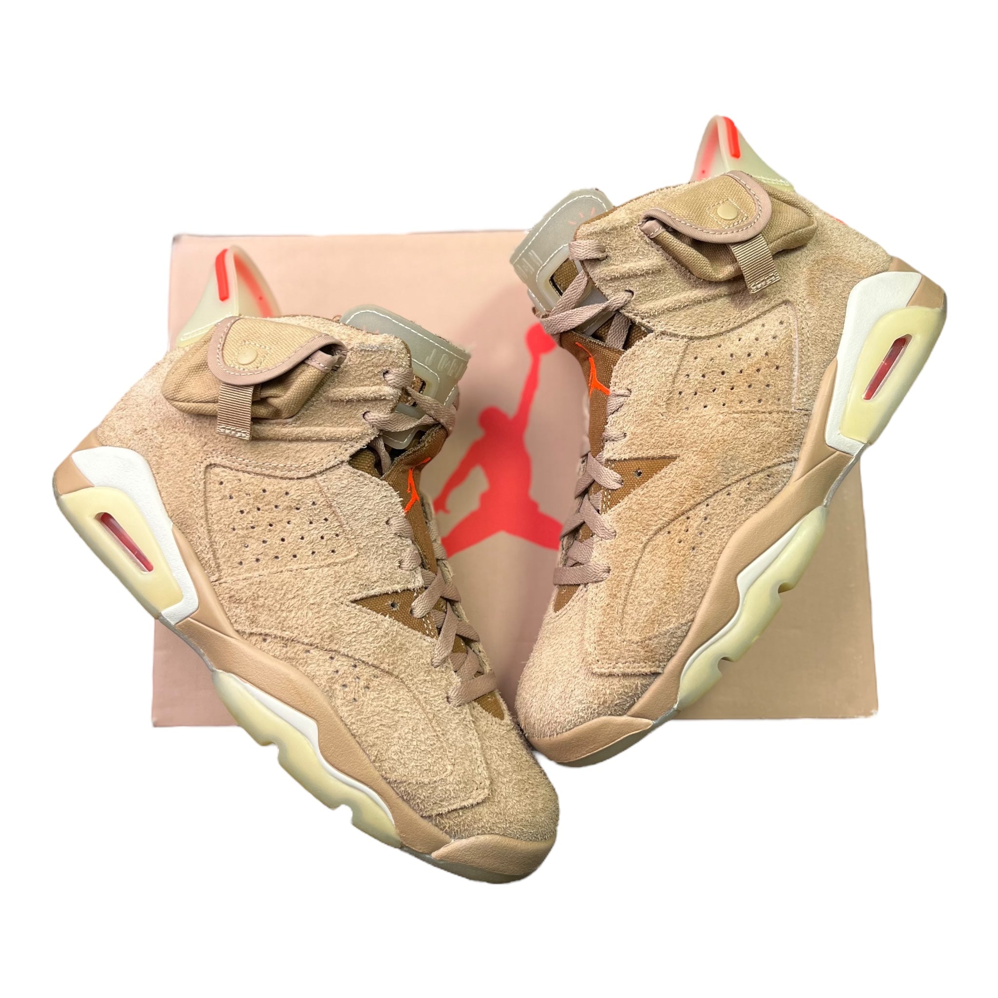 Jordan 6 Retro Travis Scott British Kaki (41EU)
