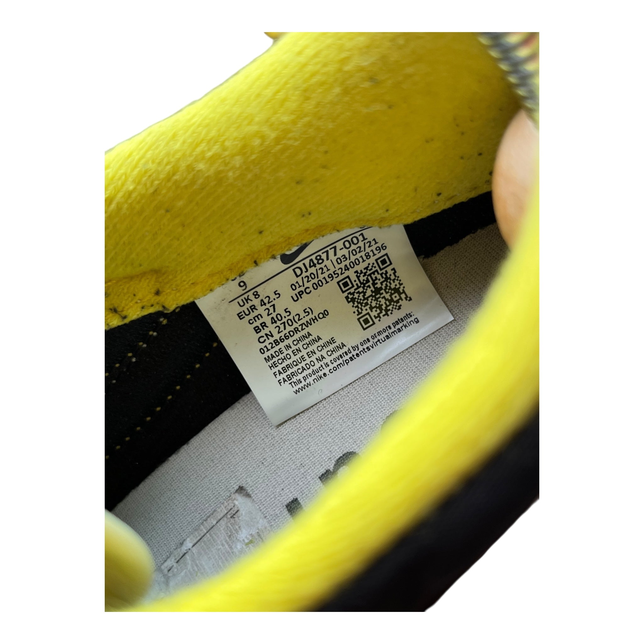 Nike Ld Waffle Sacai Undercover Bright Yellow (42.5EU)