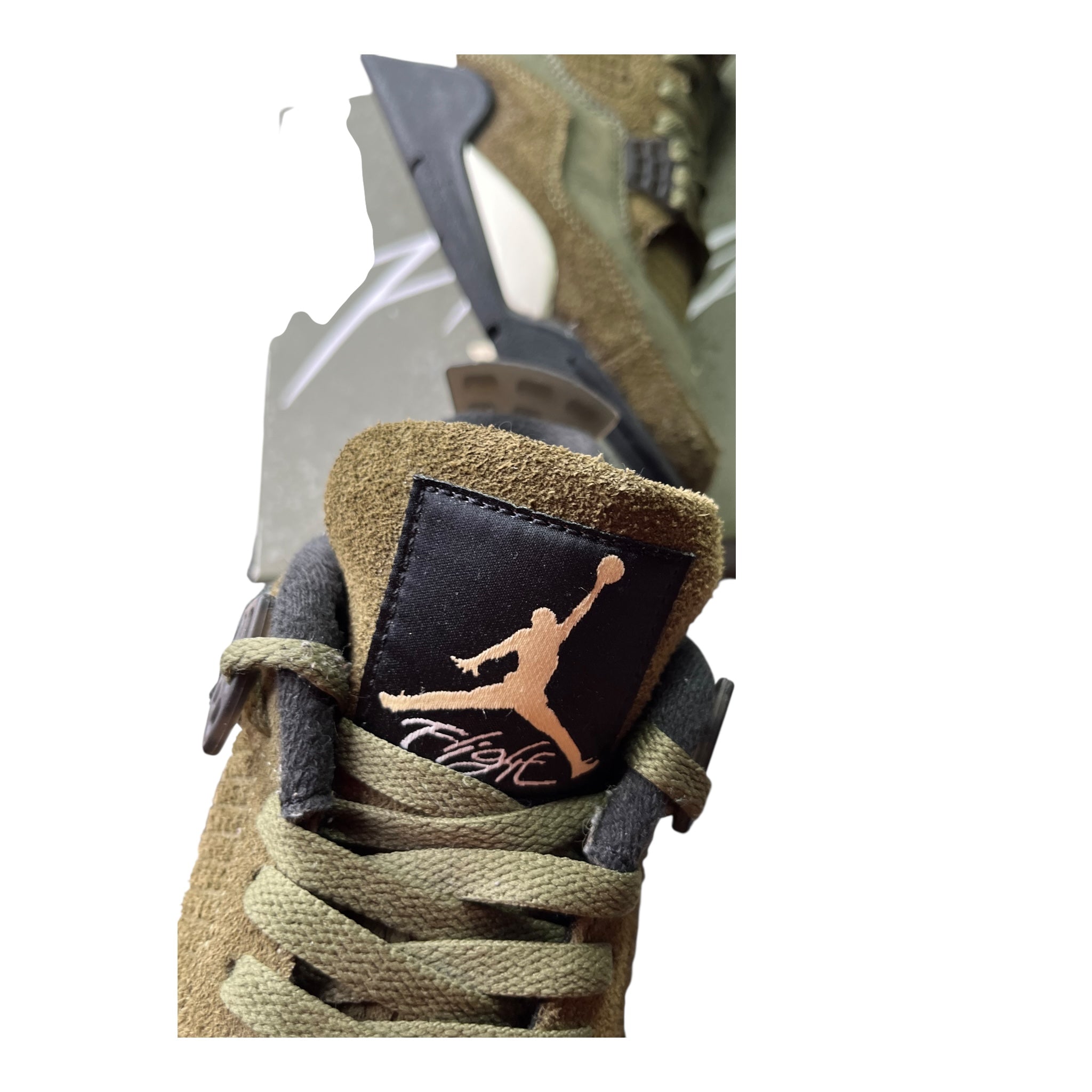 Jordan 4 Retro Craft Medium Olive (42EU)