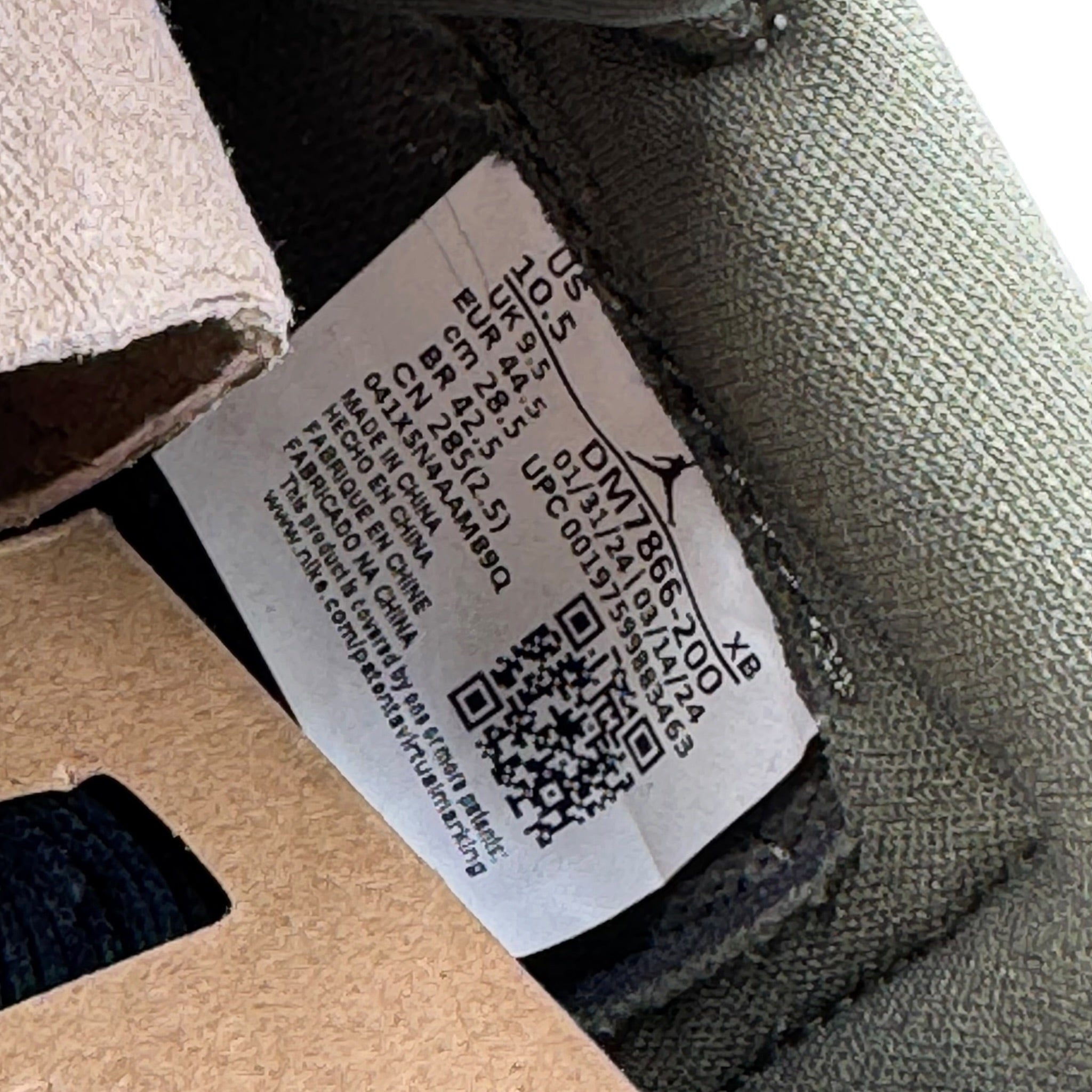 Jordan One Low Travis Scott Medium Olive (44.5EU)