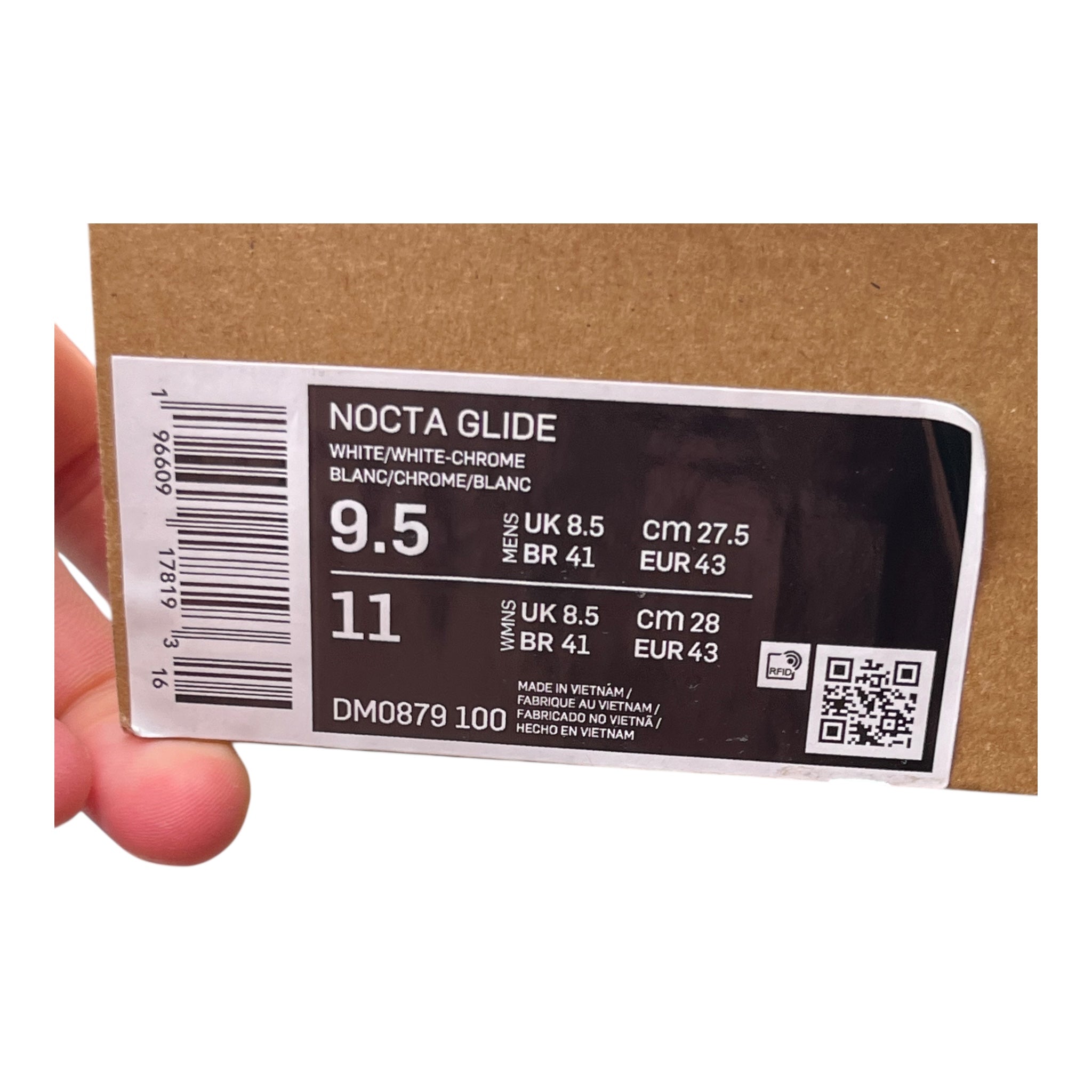 Nike NOCTA Glide White Chrome (43EU)