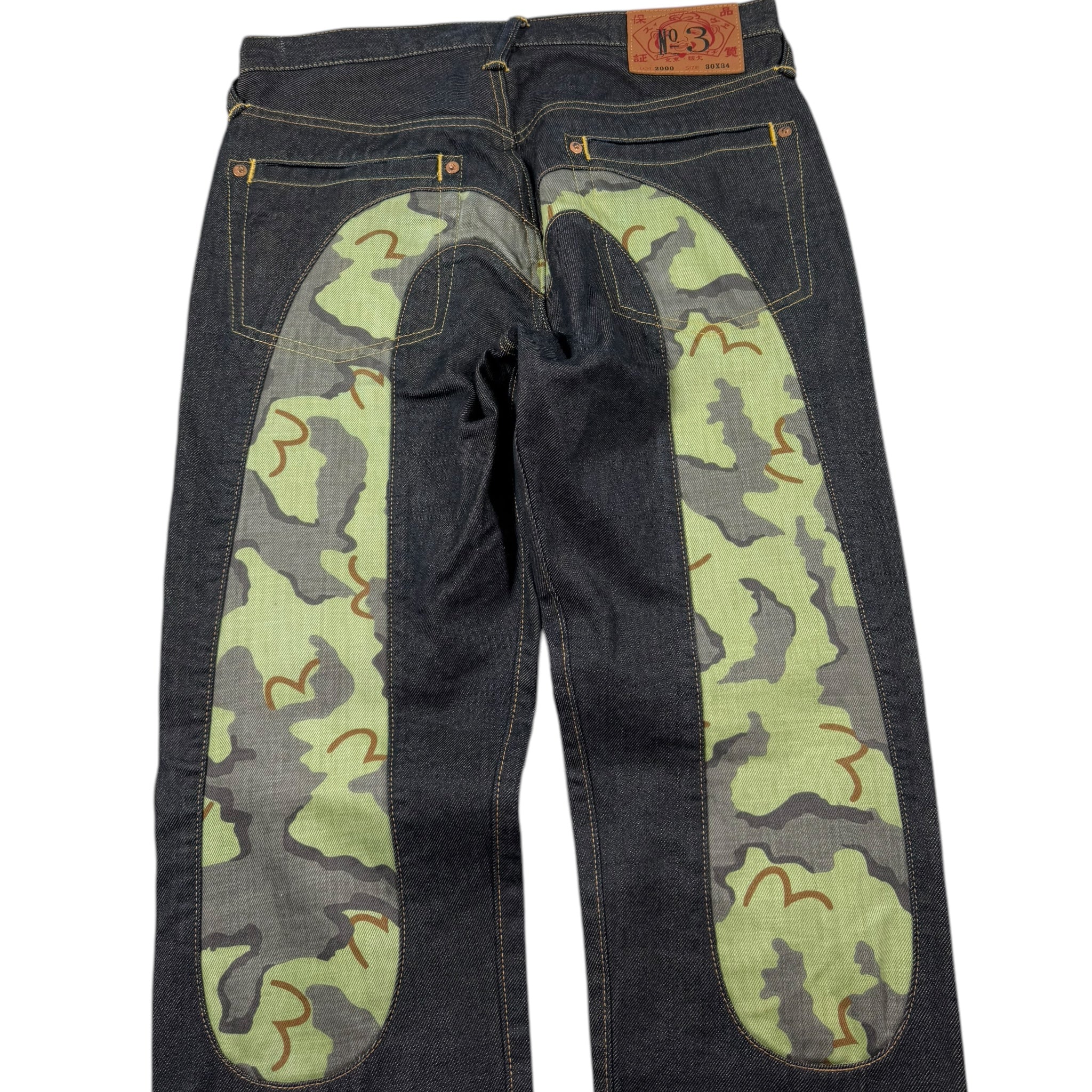 Jean baggy Evisu daicock (S)