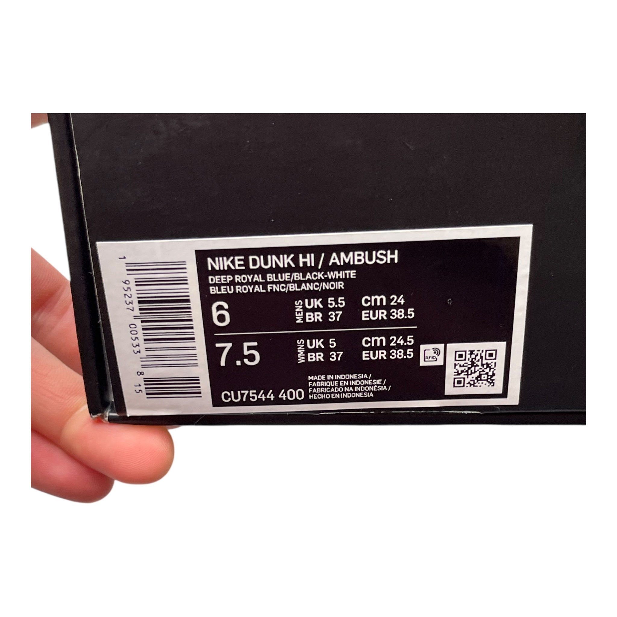 Nike Dunk High Ambush Deep Royal Blue (38.5EU)