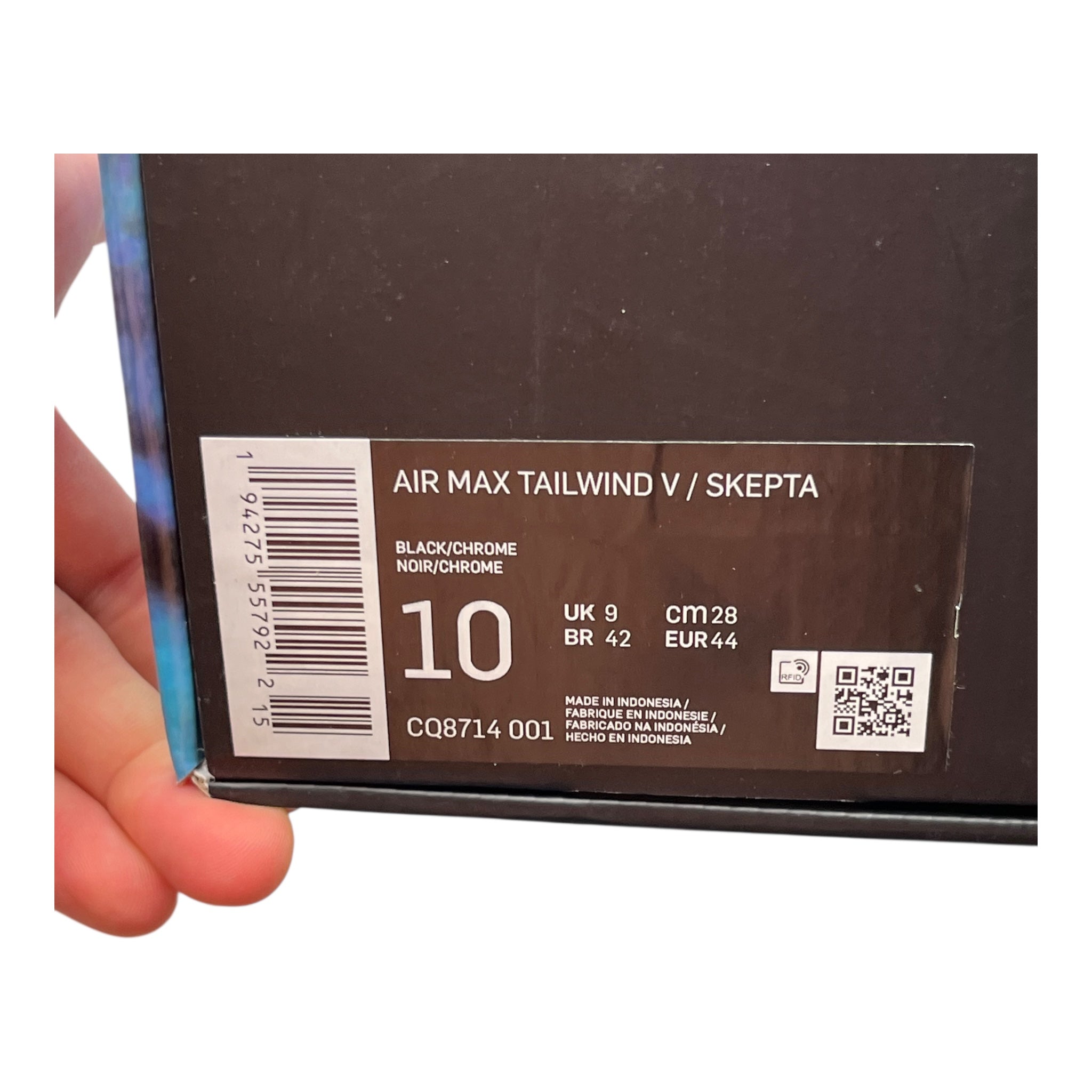 Nike Air Max Tailwind 5 Skepta Chrome Blue (44EU)