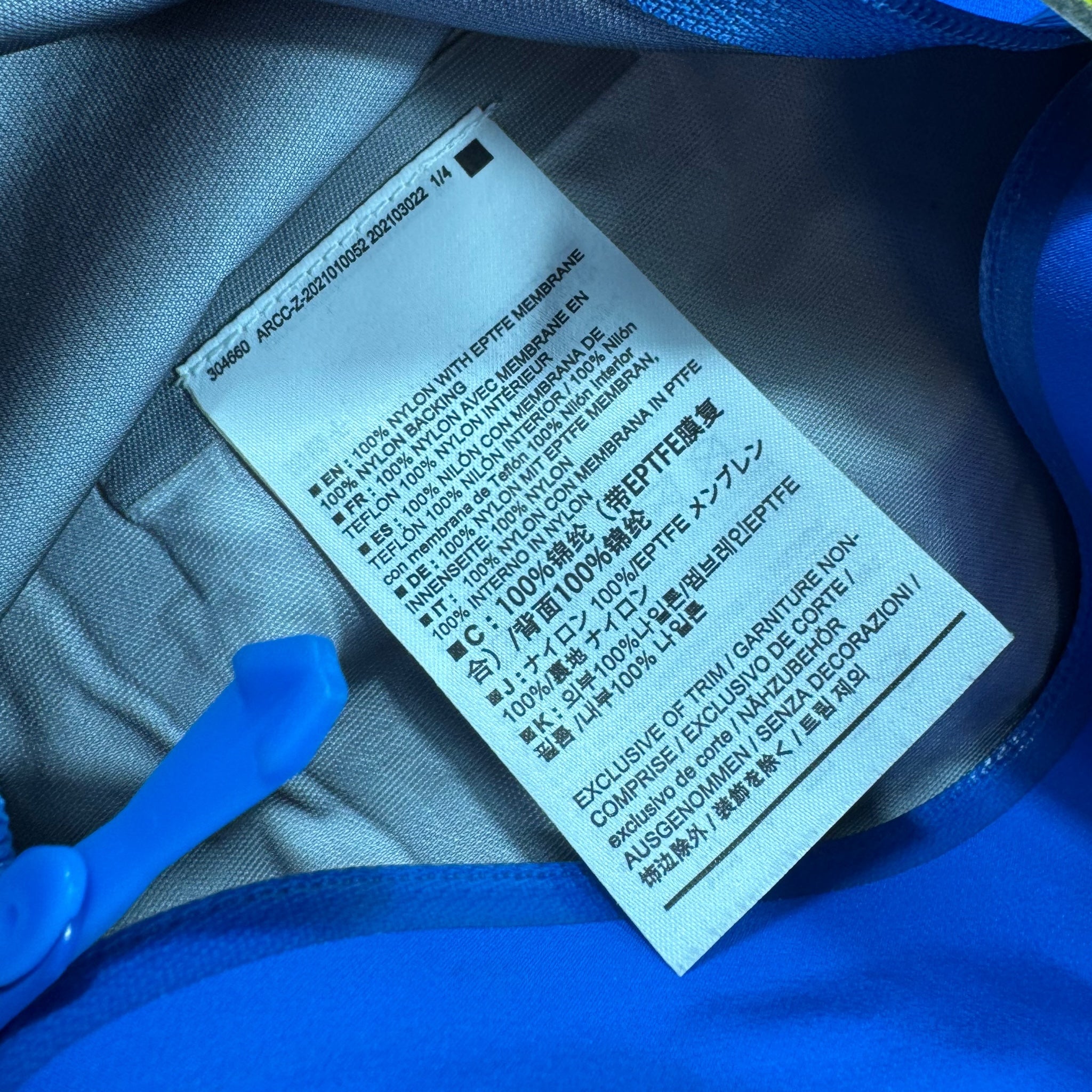 Veste Arc’teryx goretex (XL)