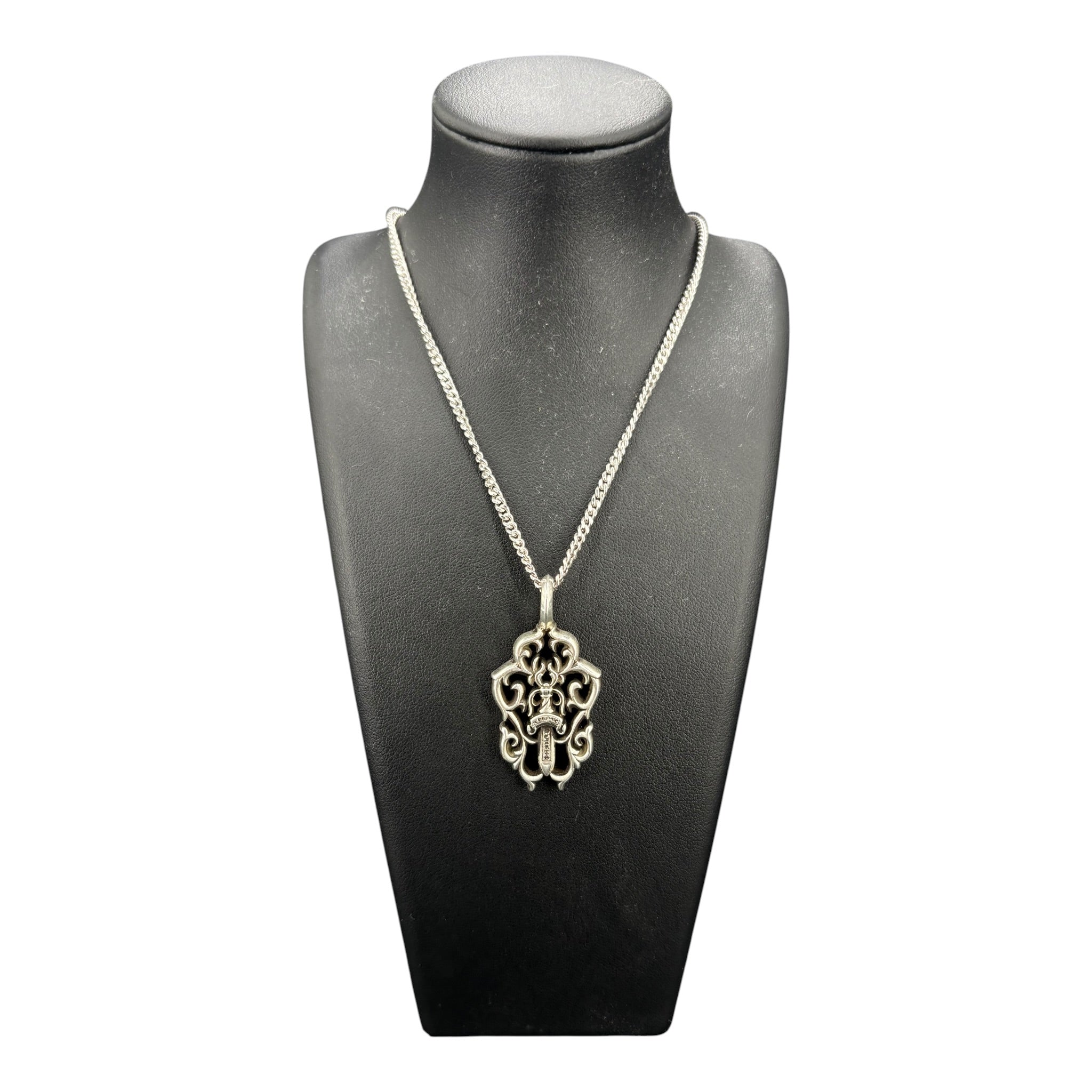 Pendentif Chrome Hearts « Eternity Vine Dagger » argent 925