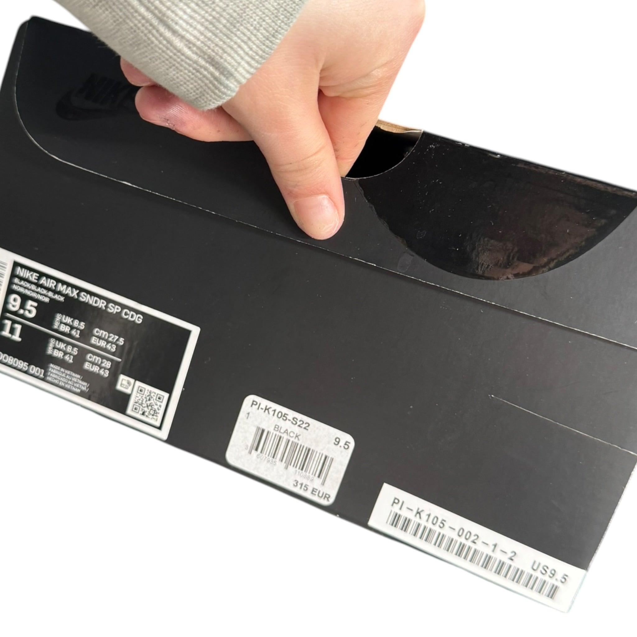 Air Max Sunder Comme des Garçons (43EU)