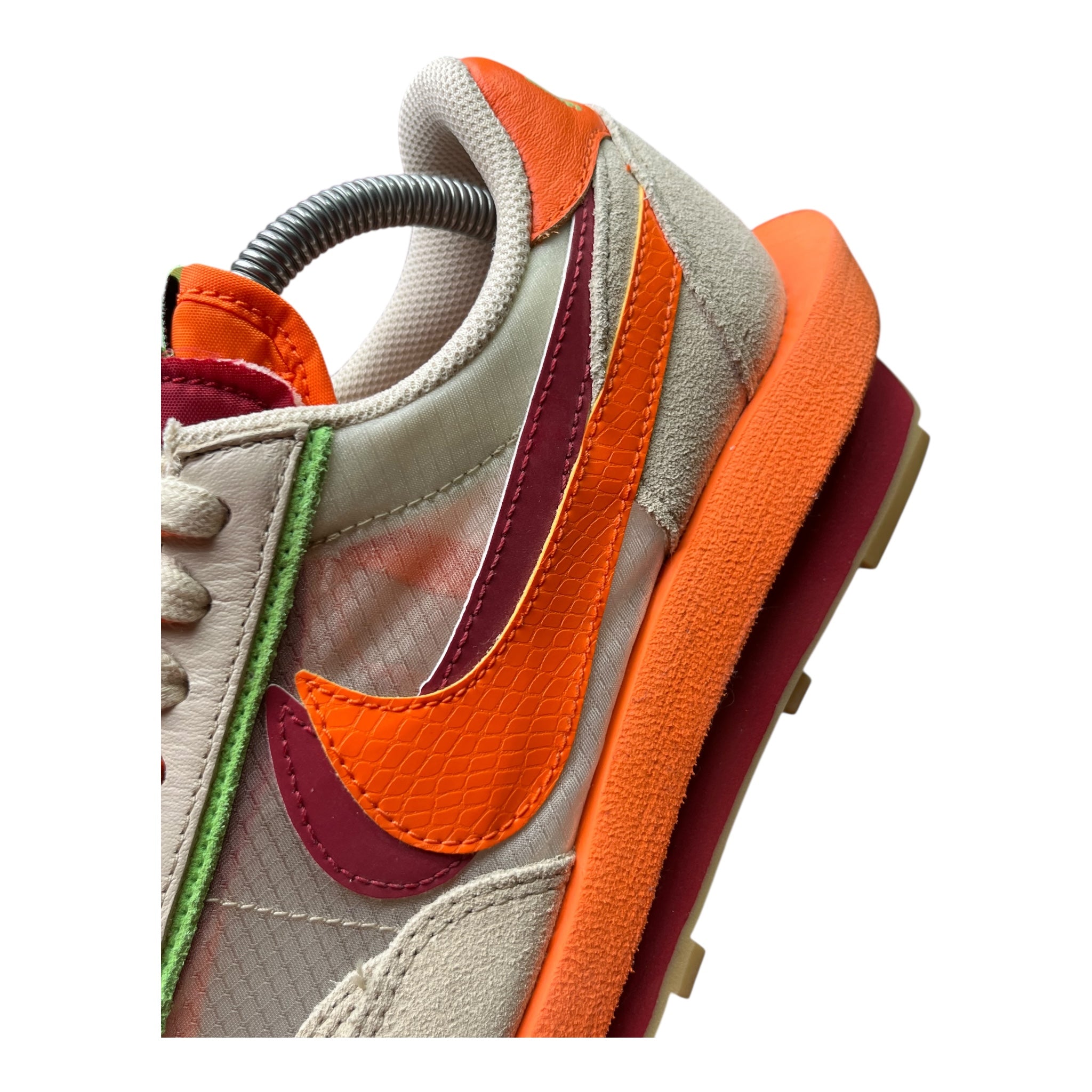 Nike LD Waffle Sacai Clot Net Orange Blaze (42EU)