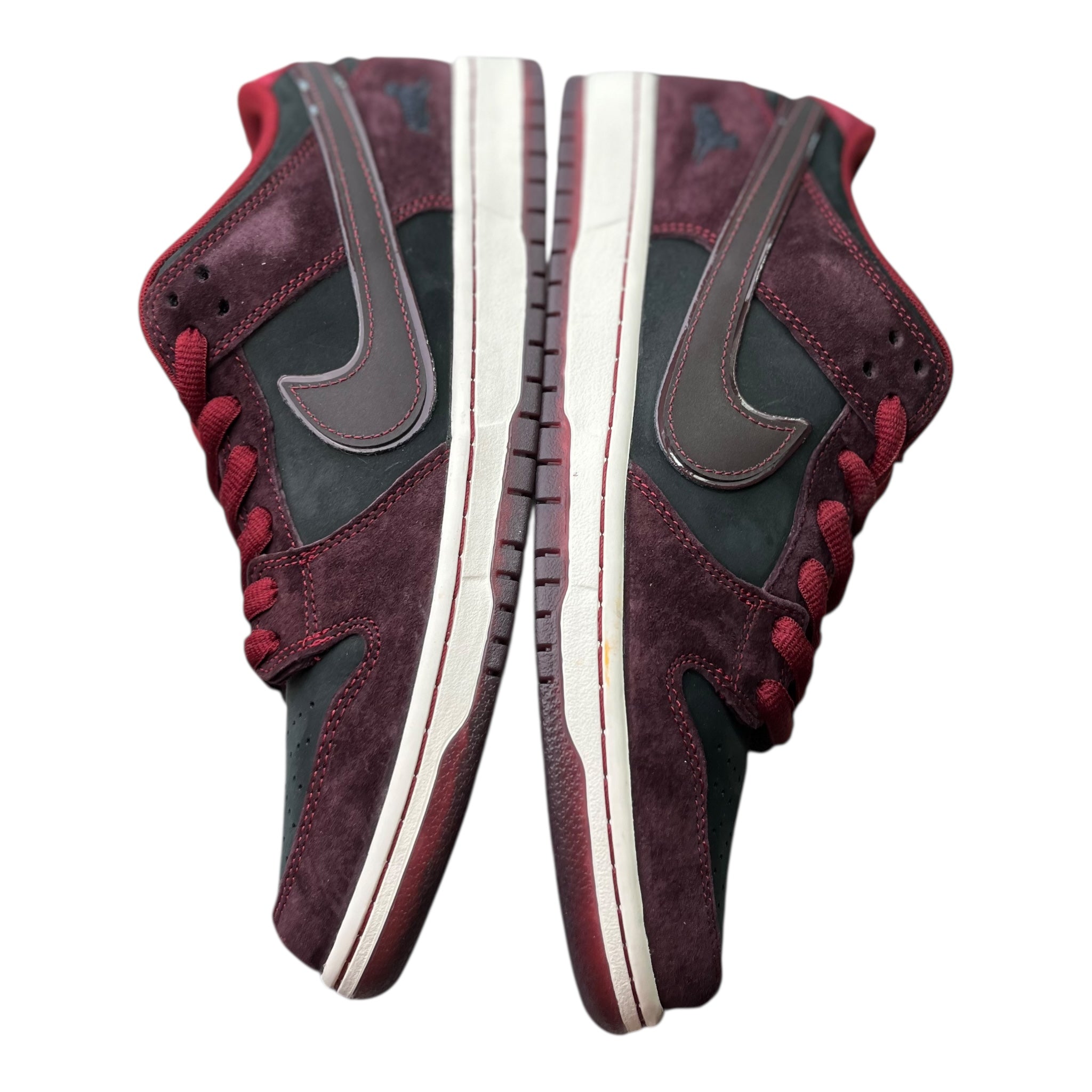 Nike Dunk Low Sb Riot Skateshop Mahagoni Dunkel Rote Beete (45EU)
