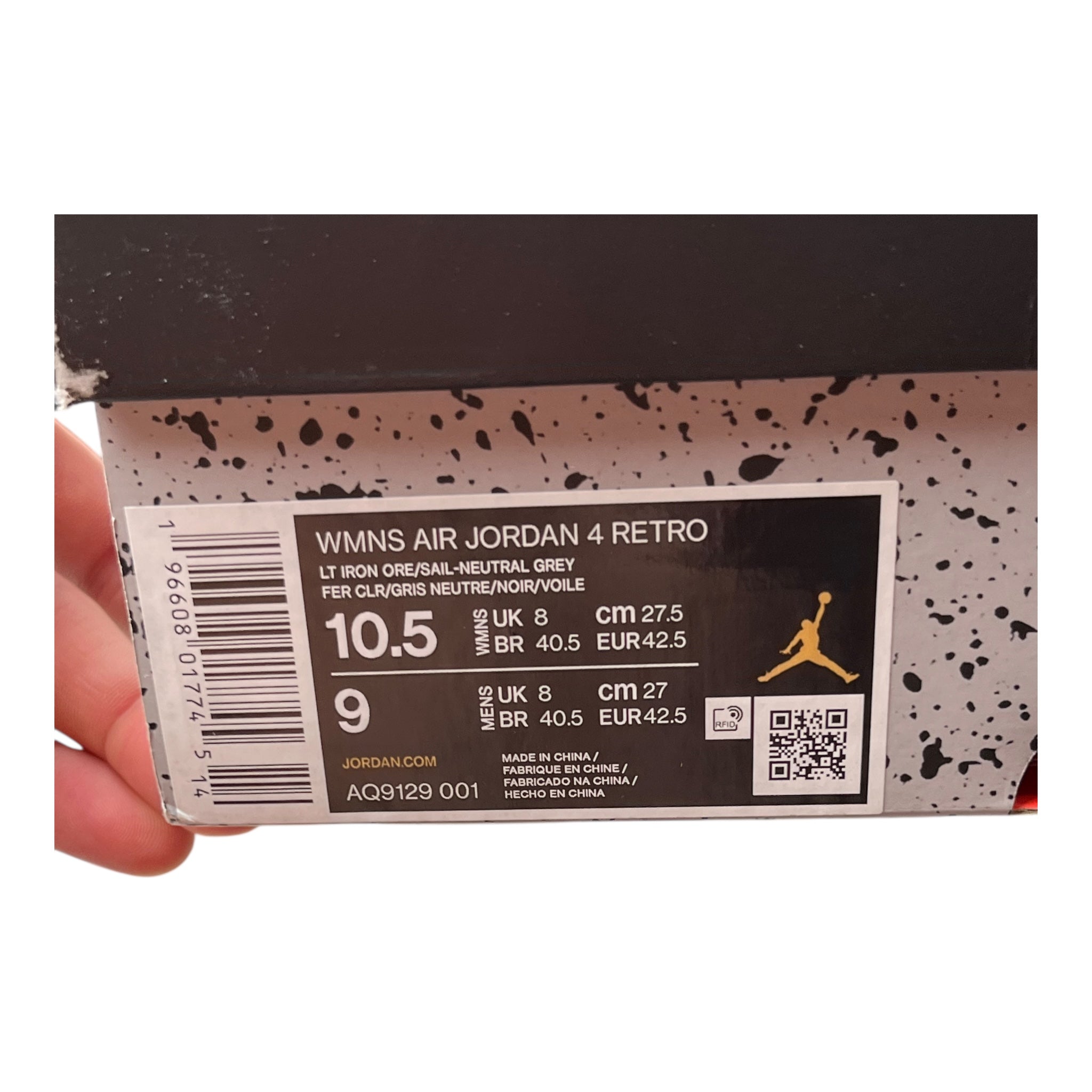 Jordan 4 Retro Frozen Moments (42.5EU)