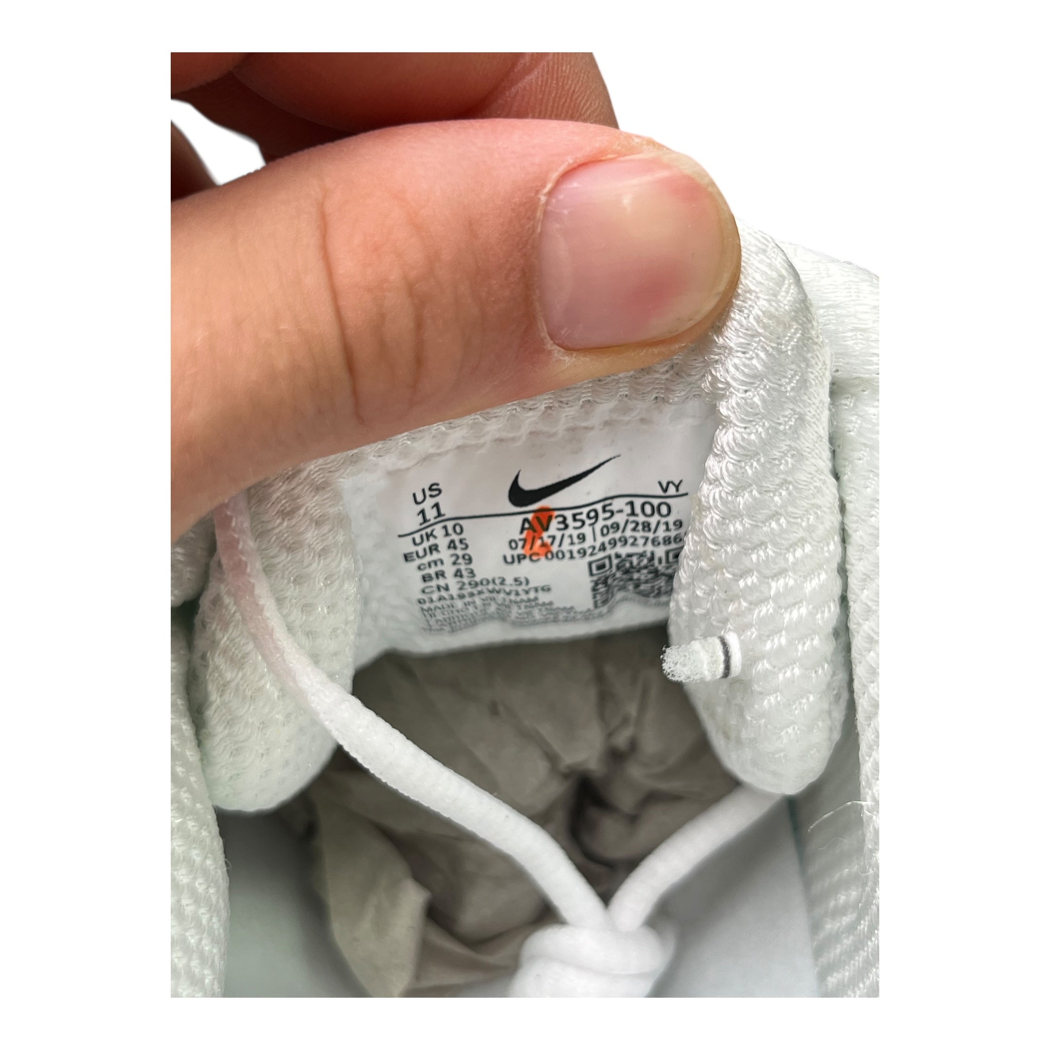 Nike Shox TL White Metallic Silver (45EU)