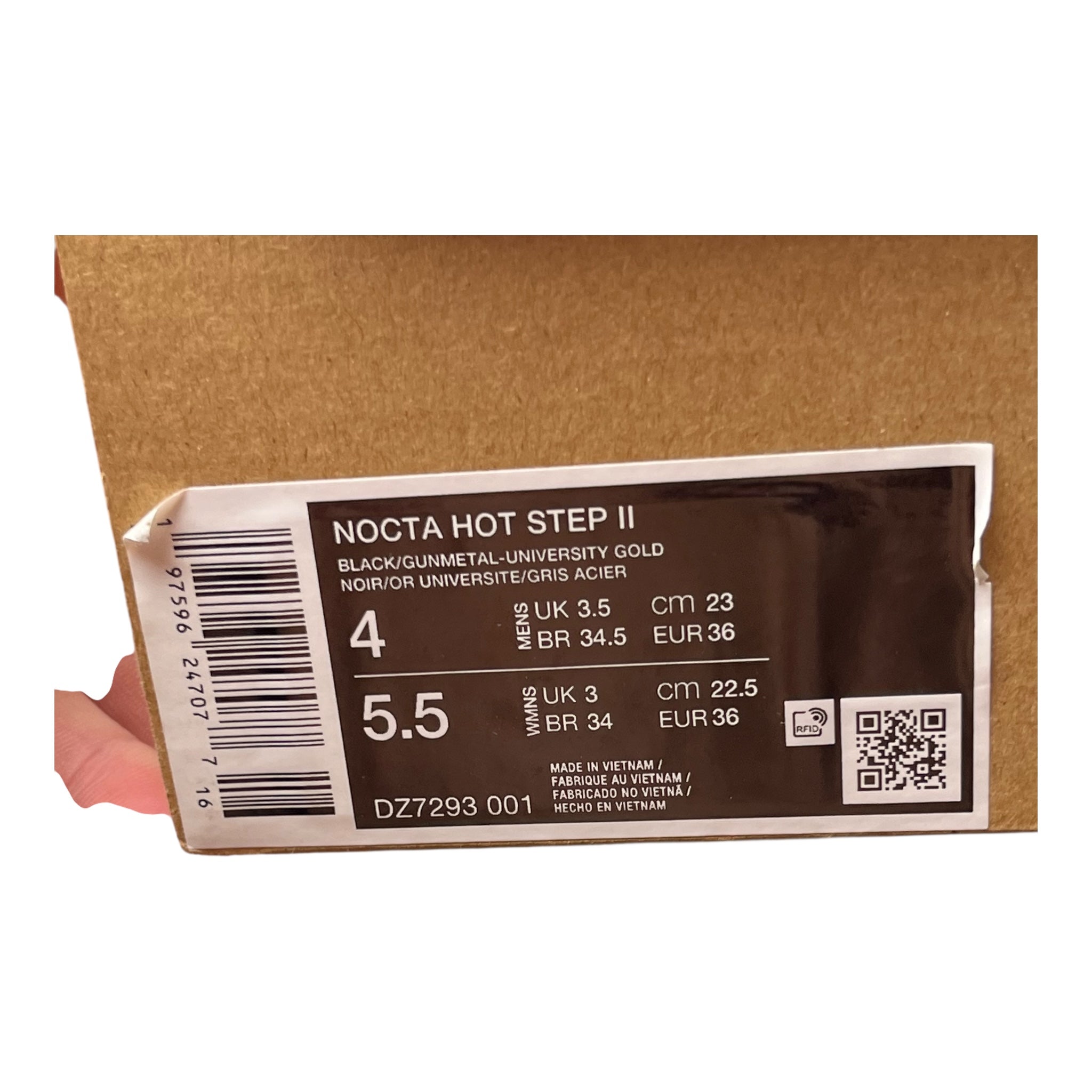 Nike Hot Step 2 Drake Nocta Black (36EU)