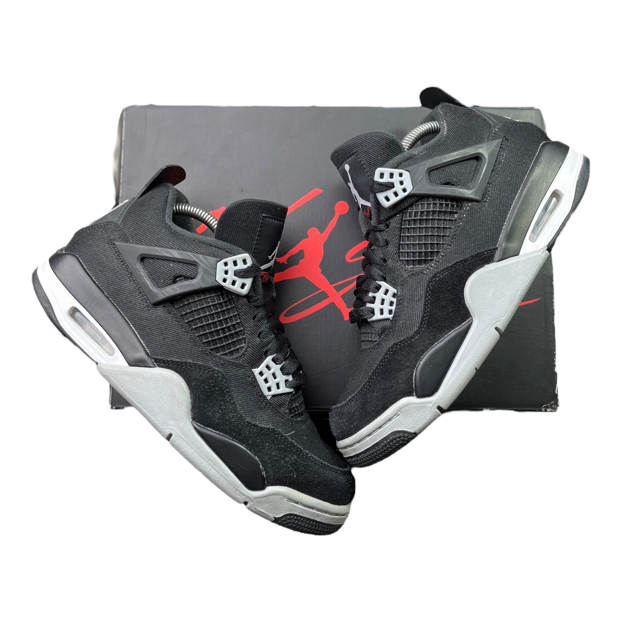 Jordan 4 Retro Schwarz Canvas (40EU)