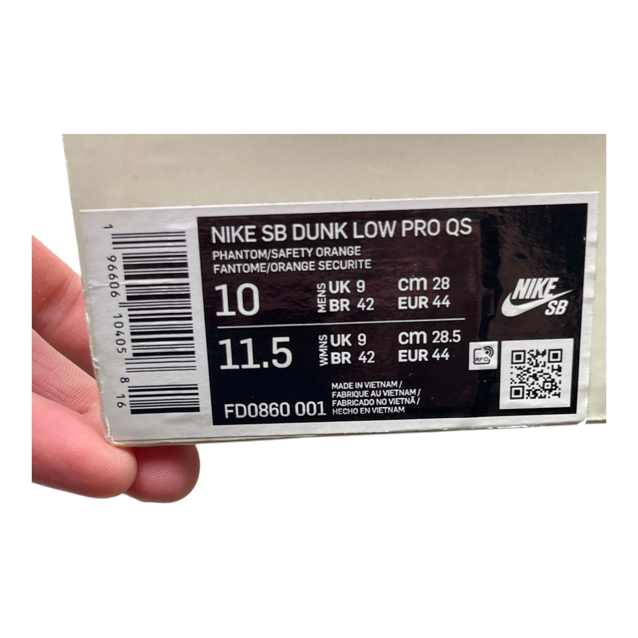Nike Dunk Low SB Jarritos (44EU)