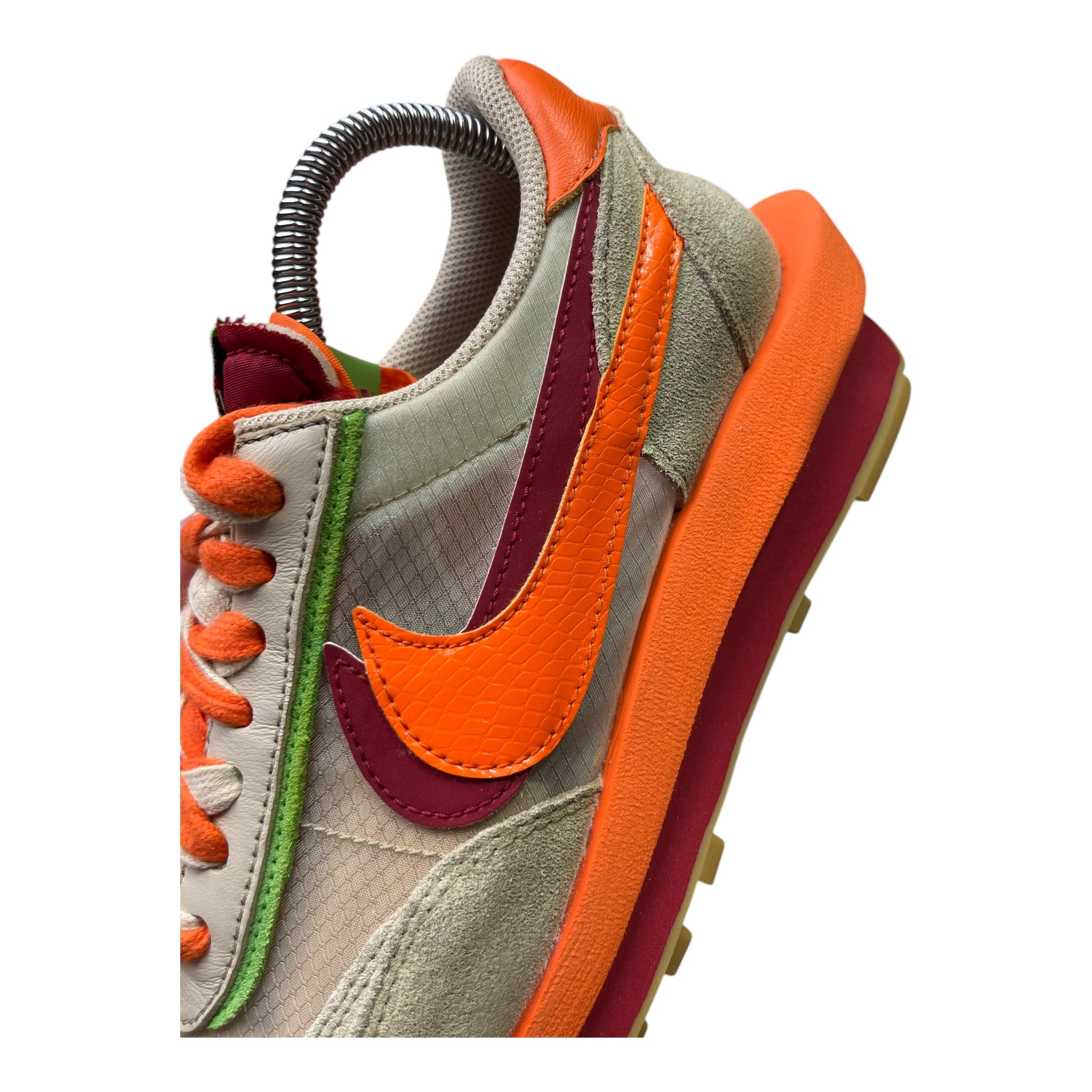 Nike LD Waffle Sacai Clot Net Orange Blaze (42EU)