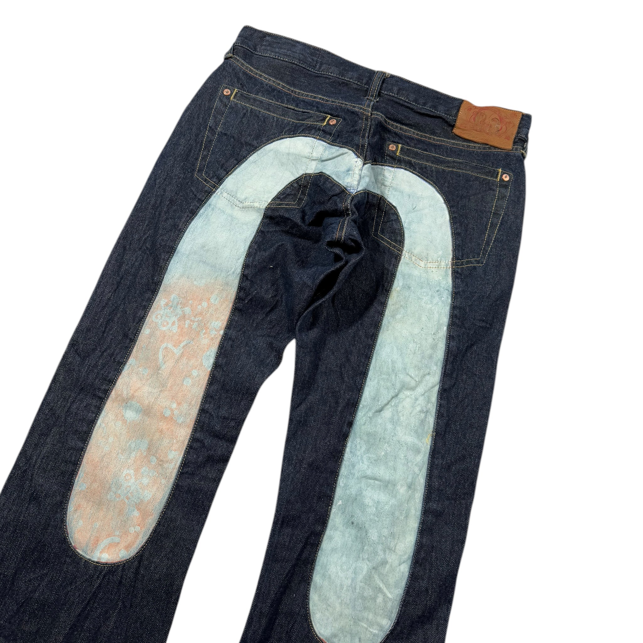 Jean baggy Evisu Daicock (S)