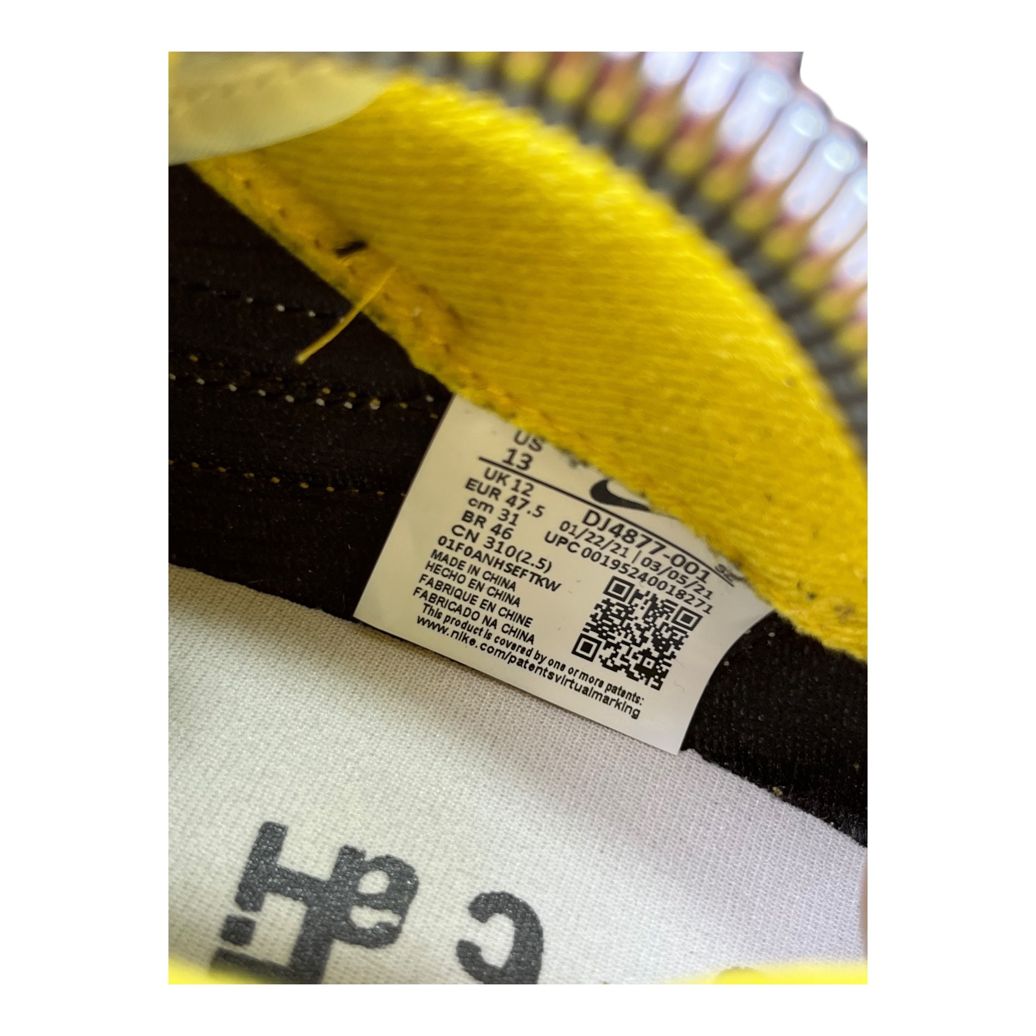 Nike LD Waffle Sacai Undercover Bright Yellow (47.5EU)