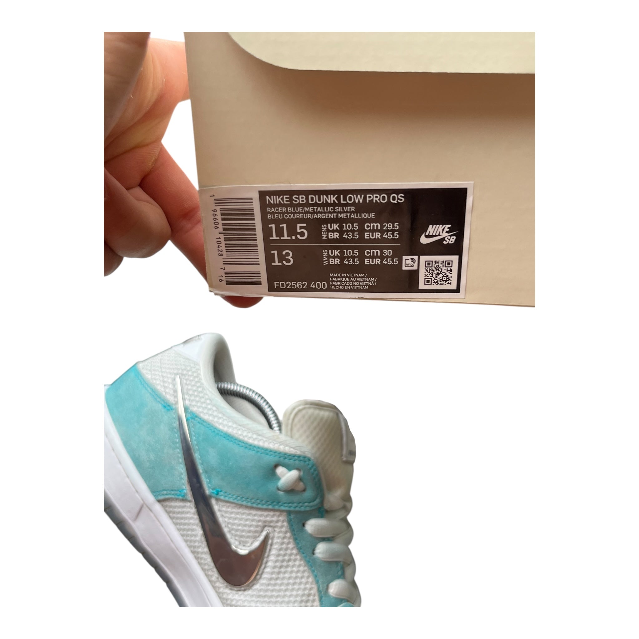 Nike Dunk Low SB April Skateboards (45.5EU)