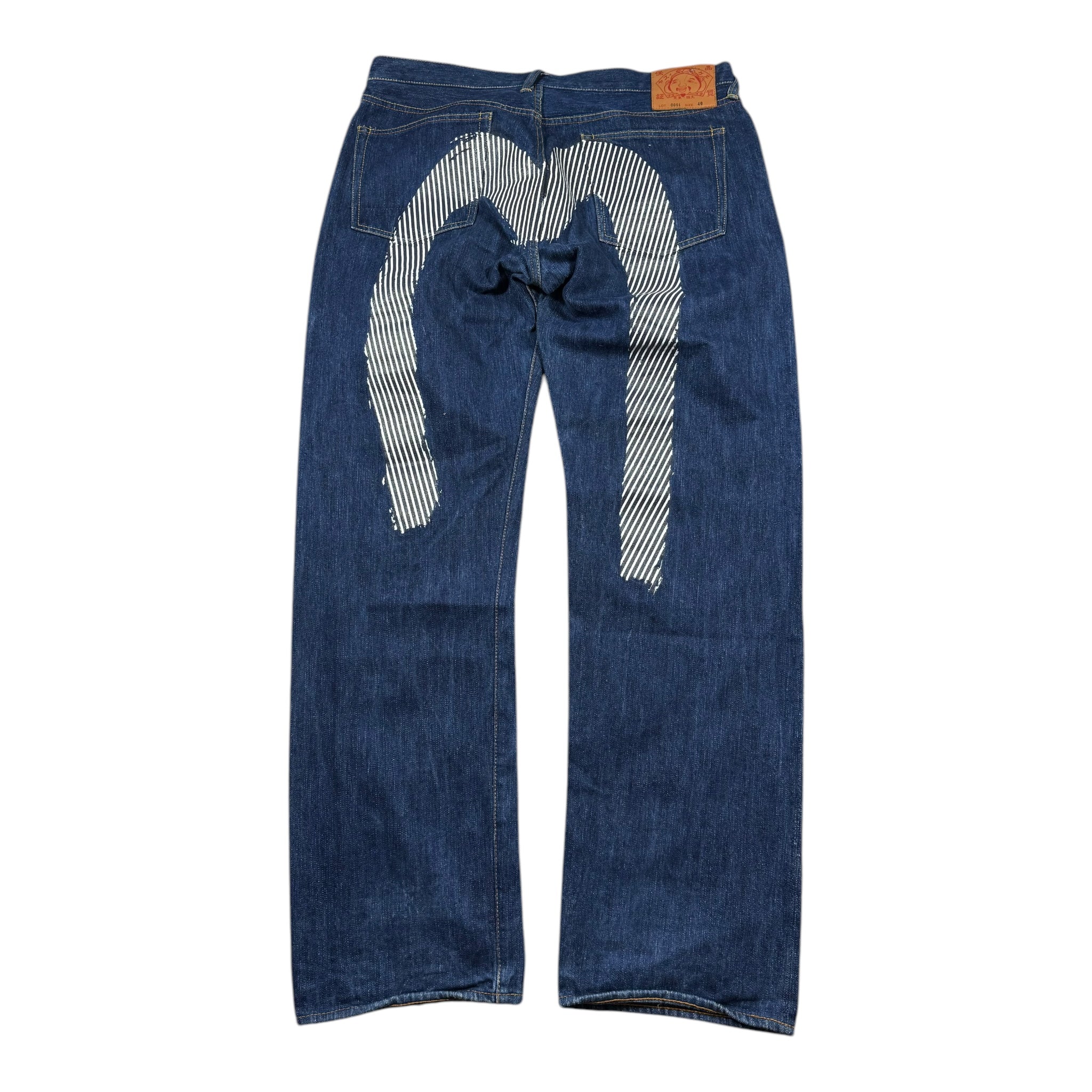 Jean baggy Evisu daicock (XL)