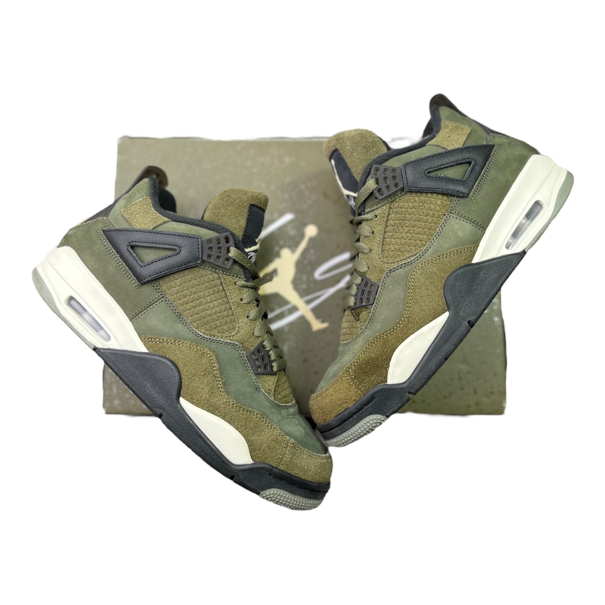 Jordan 4 Retro Craft Medium Olive (44EU)