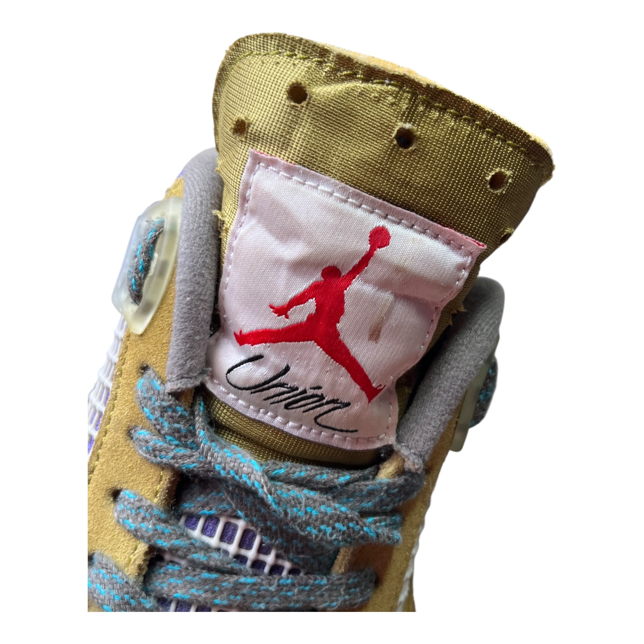 Jordan 4 Retro Union LA Desert Moss (43EU)