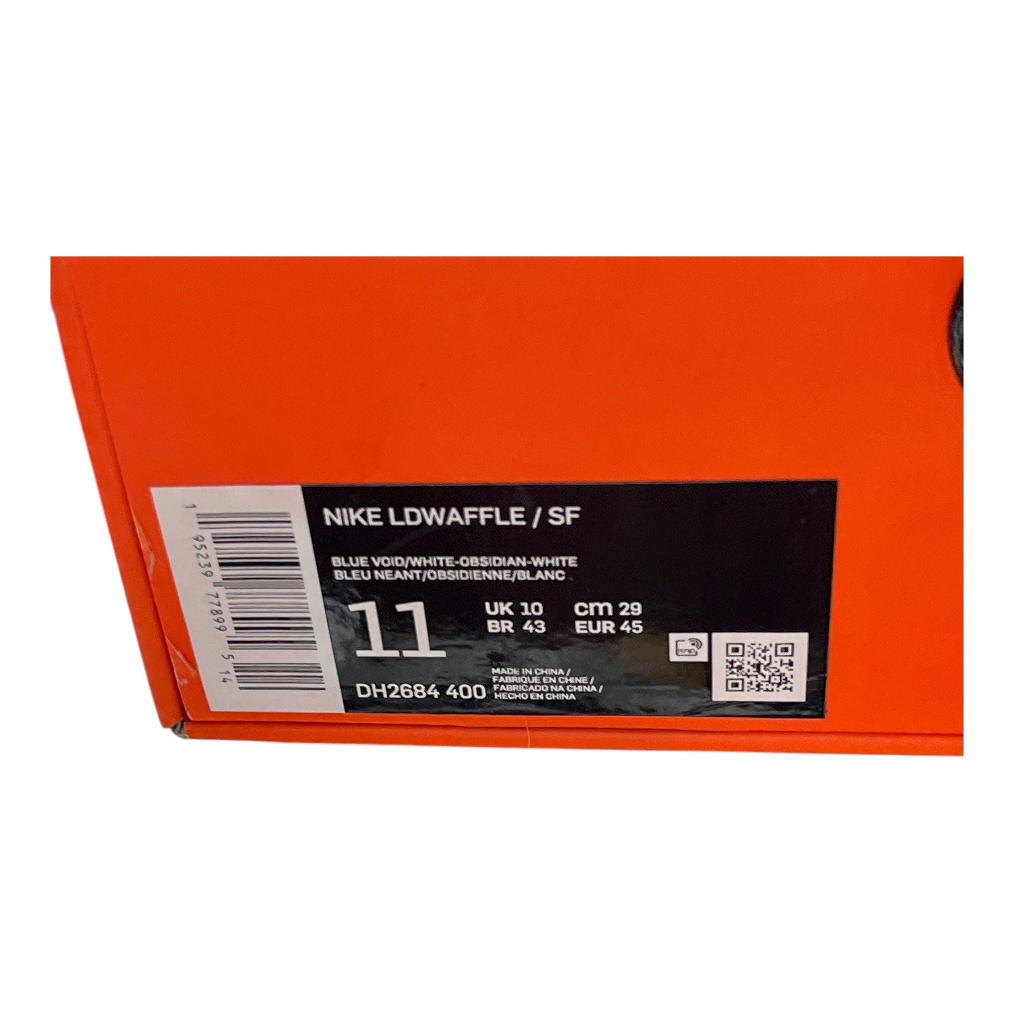 Nike LD Waffle Sacai Fragment Blue (45EU)