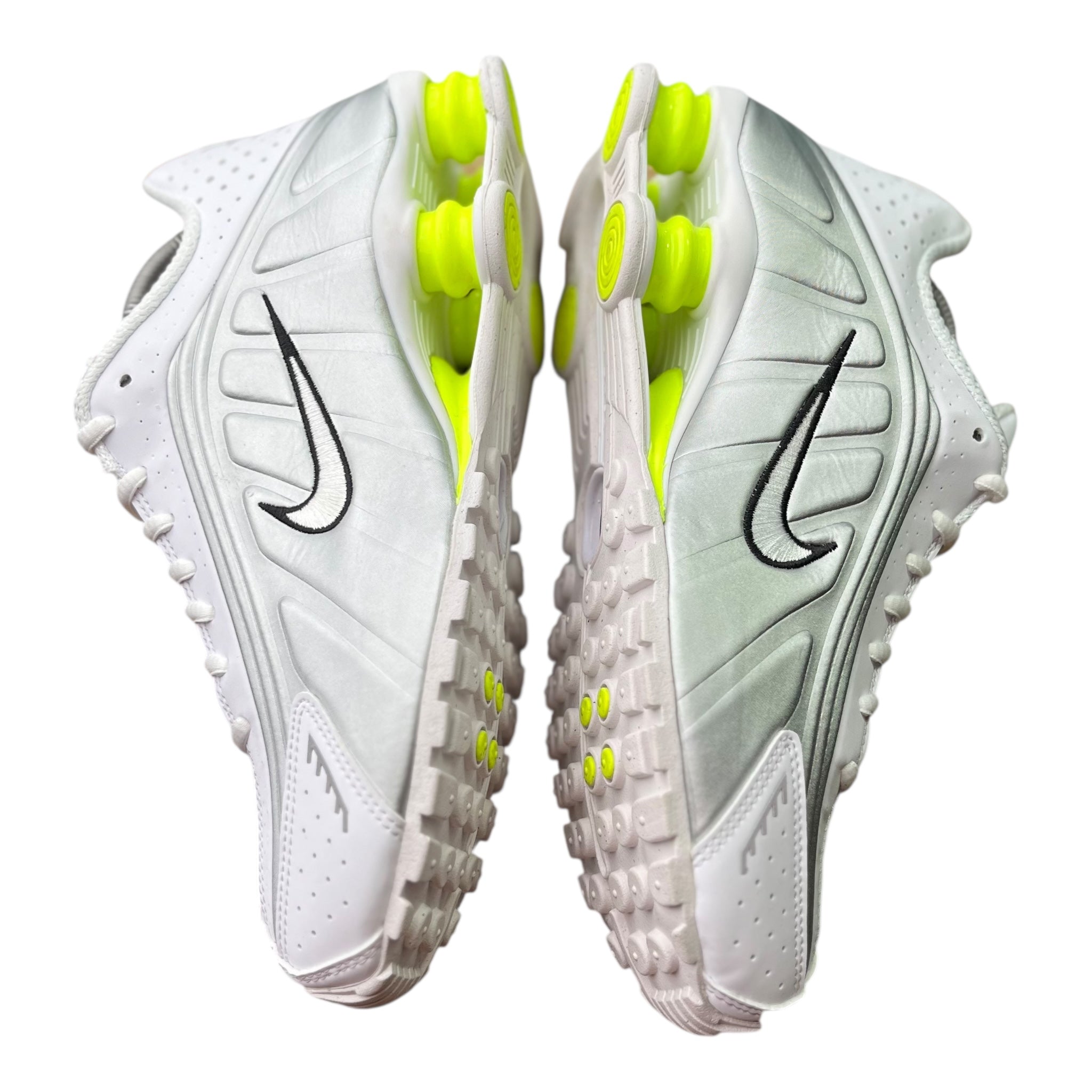 Nike Shox R4 Weiß Metallic Volt (40EU)