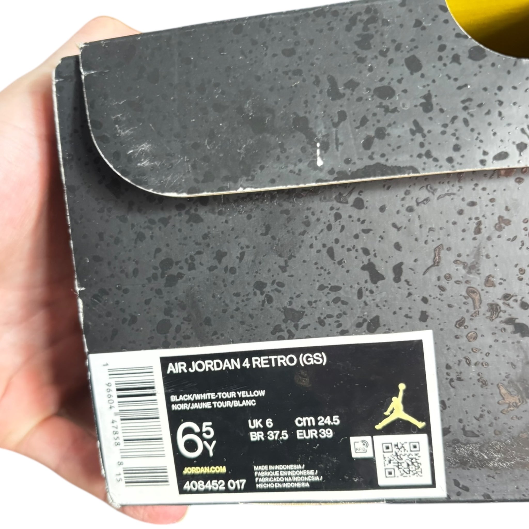 Jordan 4 Yellow Thunder (39EU)