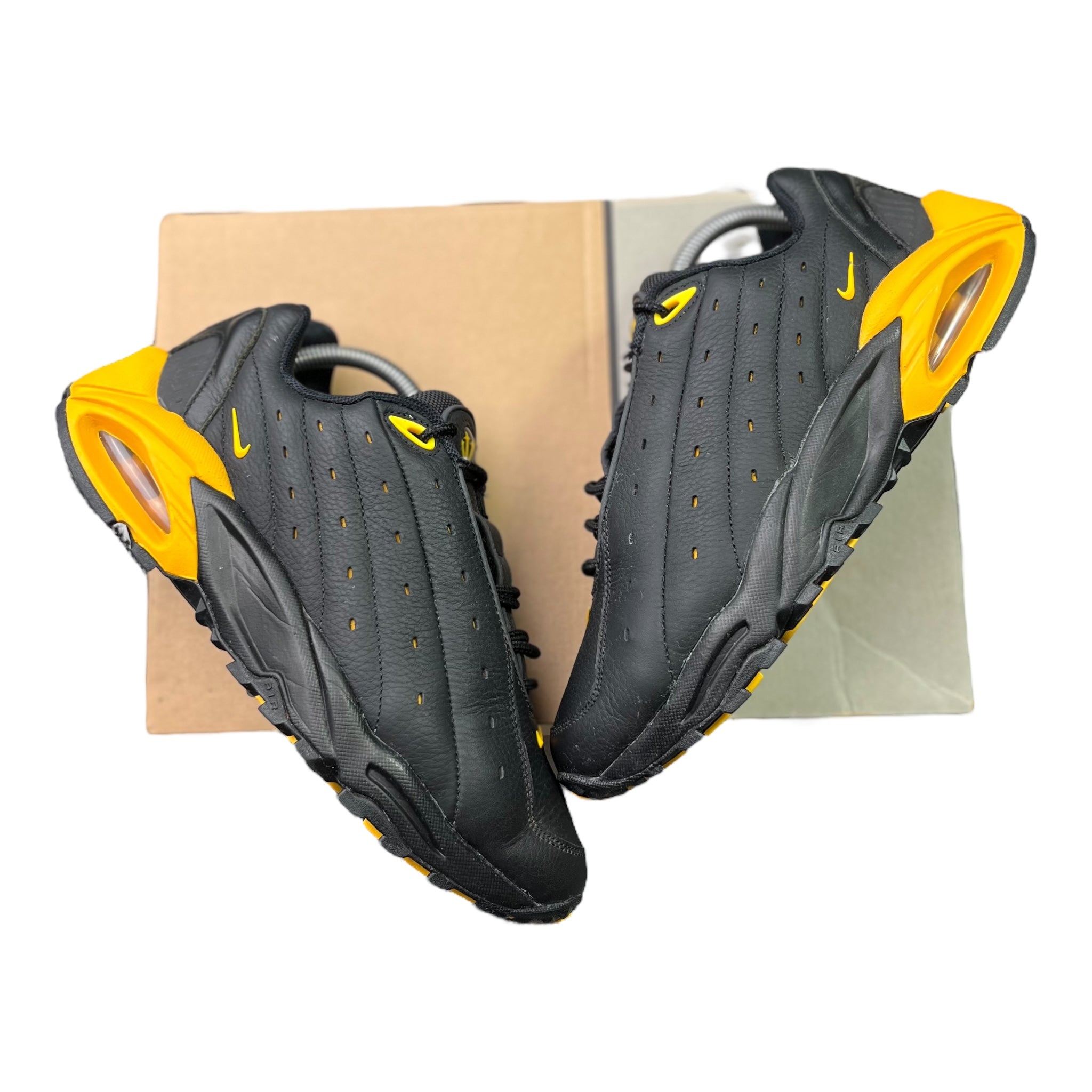Nike Hot Step Air Terra Drake NOCTA Black Yellow (40.5EU)