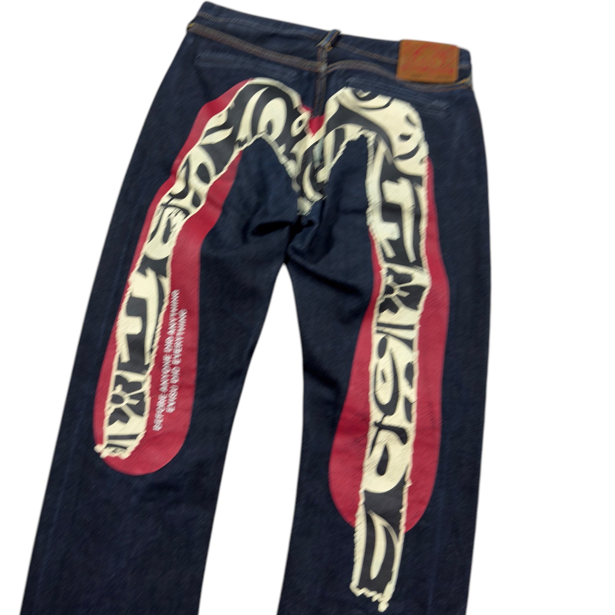 Jean baggy Evisu daicock (S)