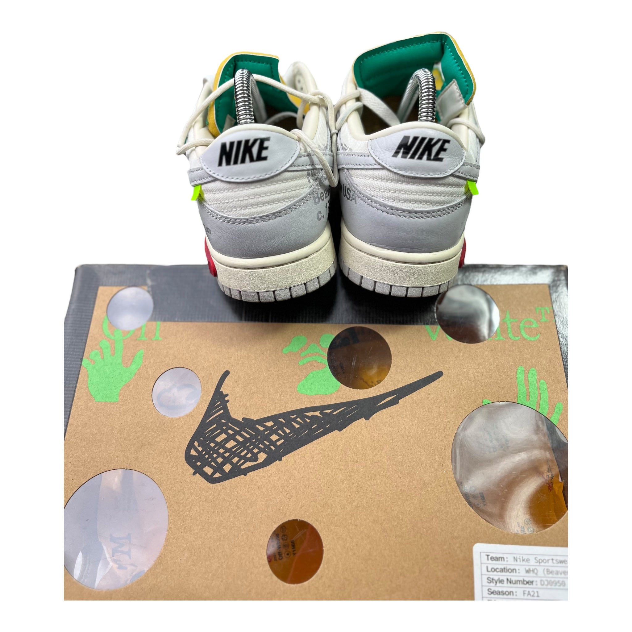 Nike Dunk Low Off-White Lot 25 (42EU)