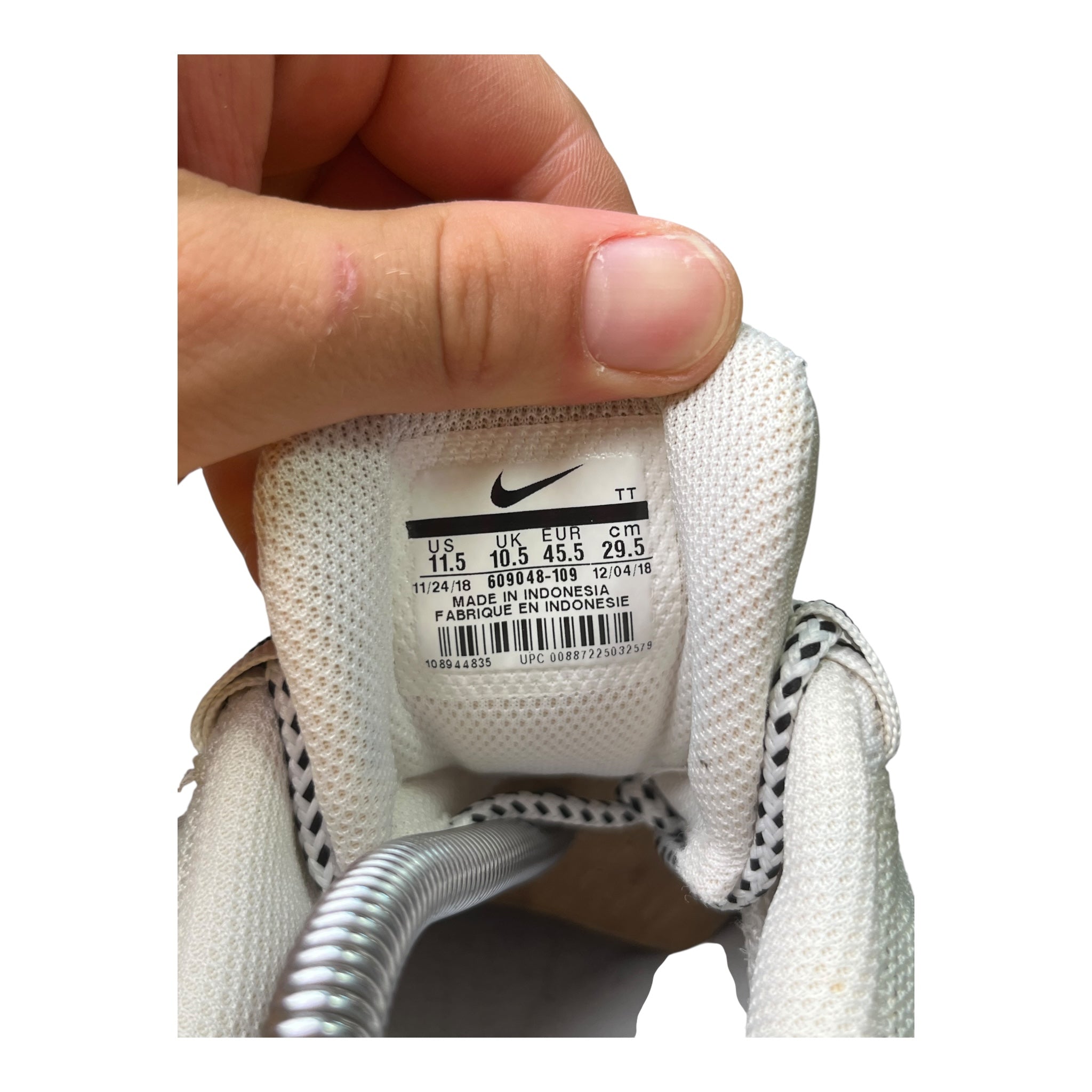 Nike Air Max 95 White Black (45.5EU)