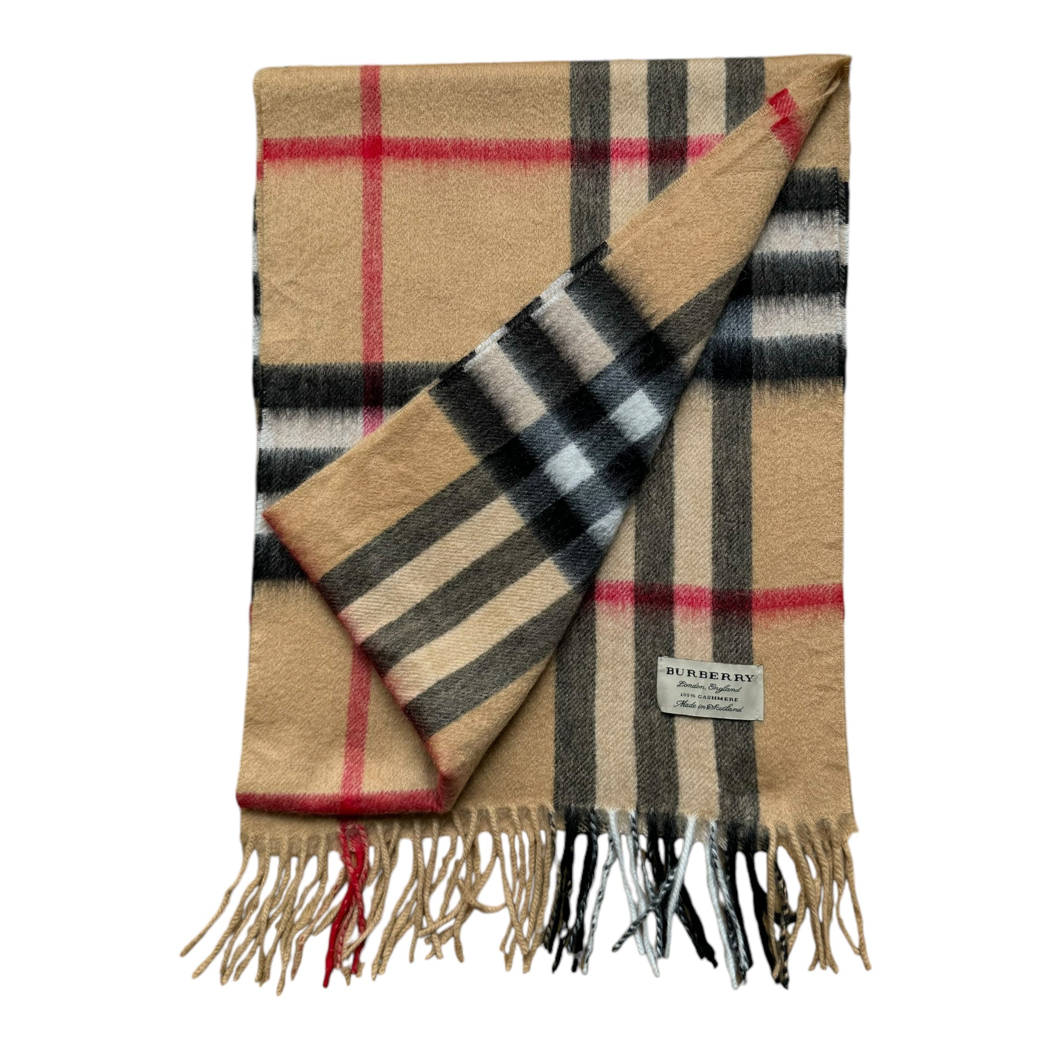 Burberry Nova Check Cashmere Scarf