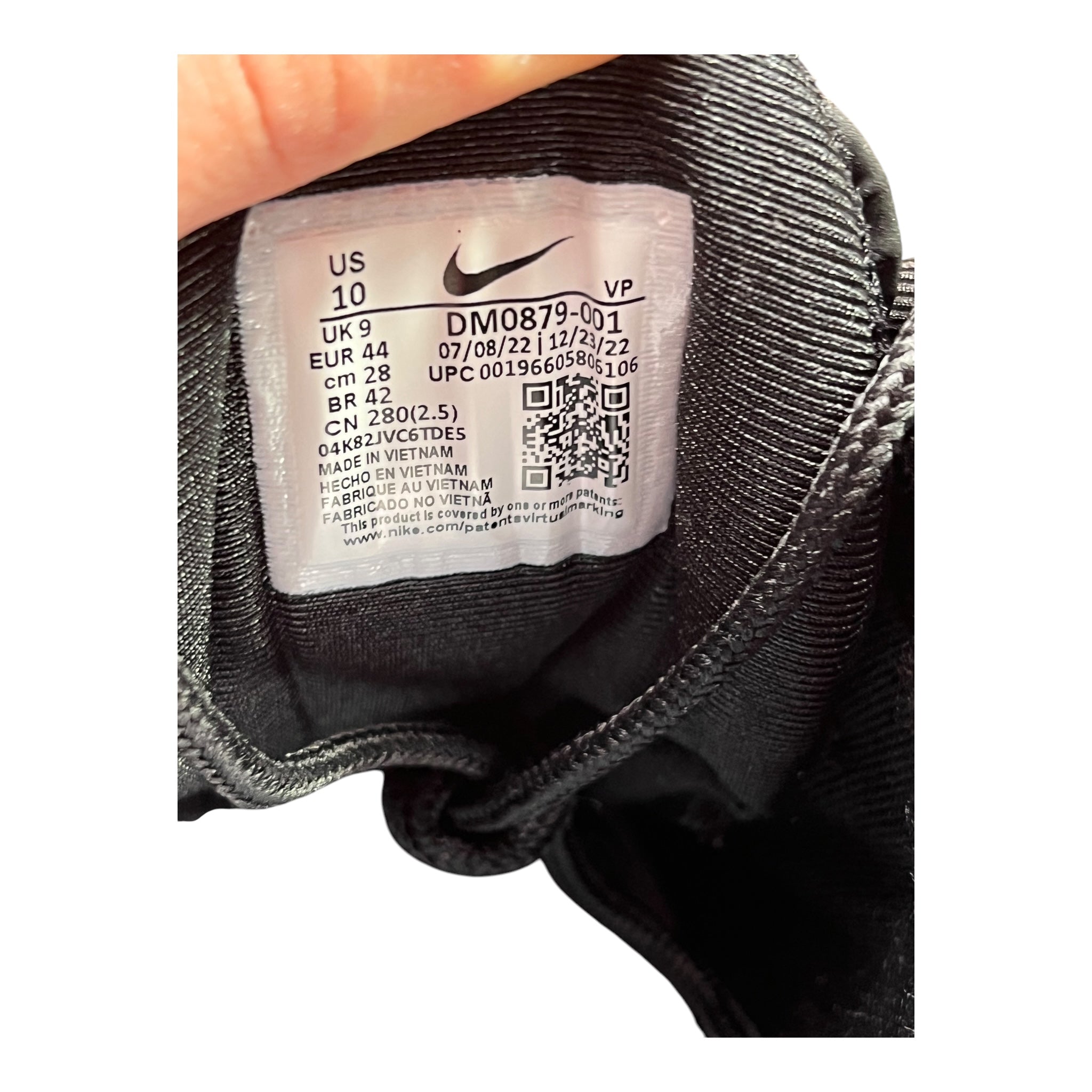 Nike Nocta Glide Black White (44EU)