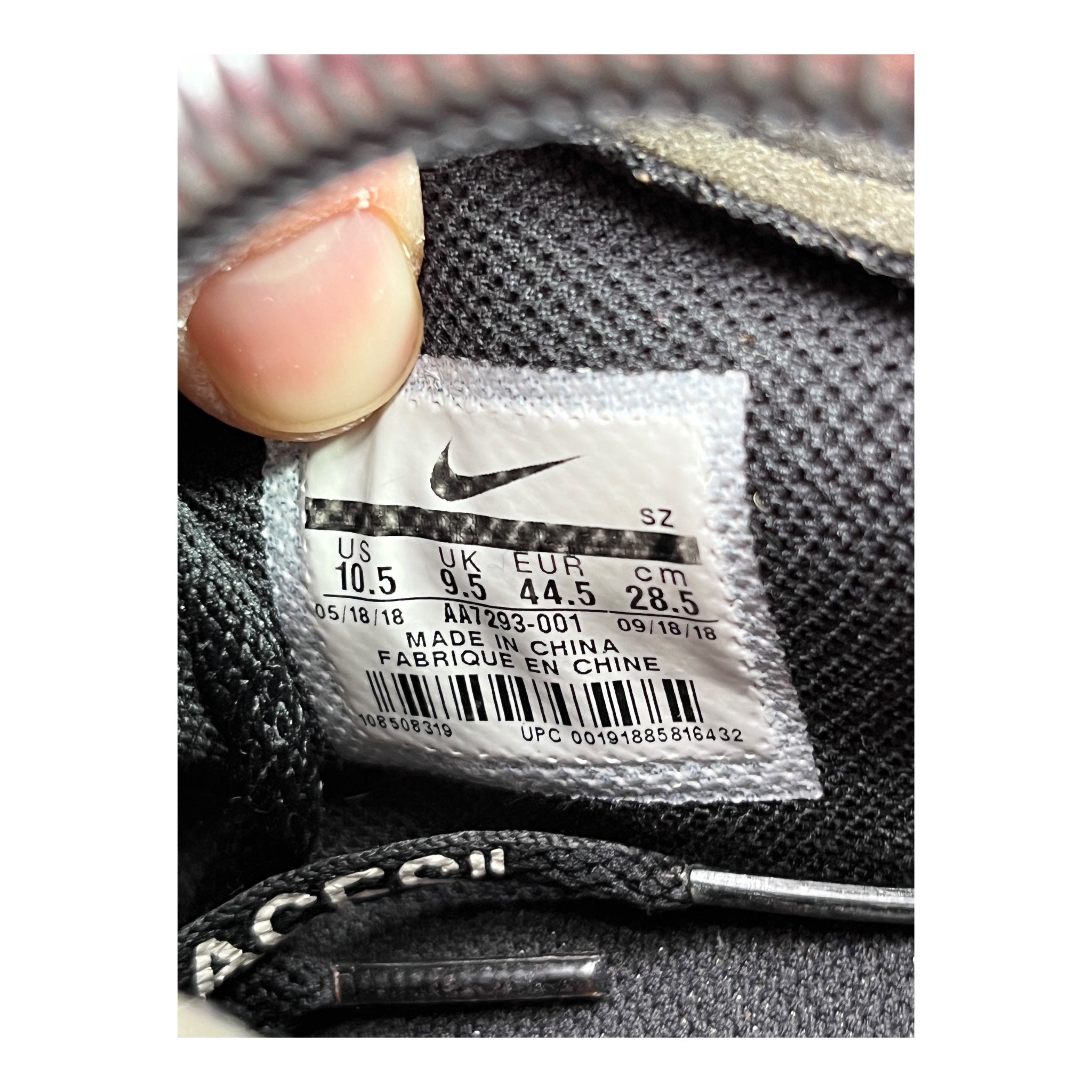 Nike Air Max 90 Off-White Black (44.5EU)